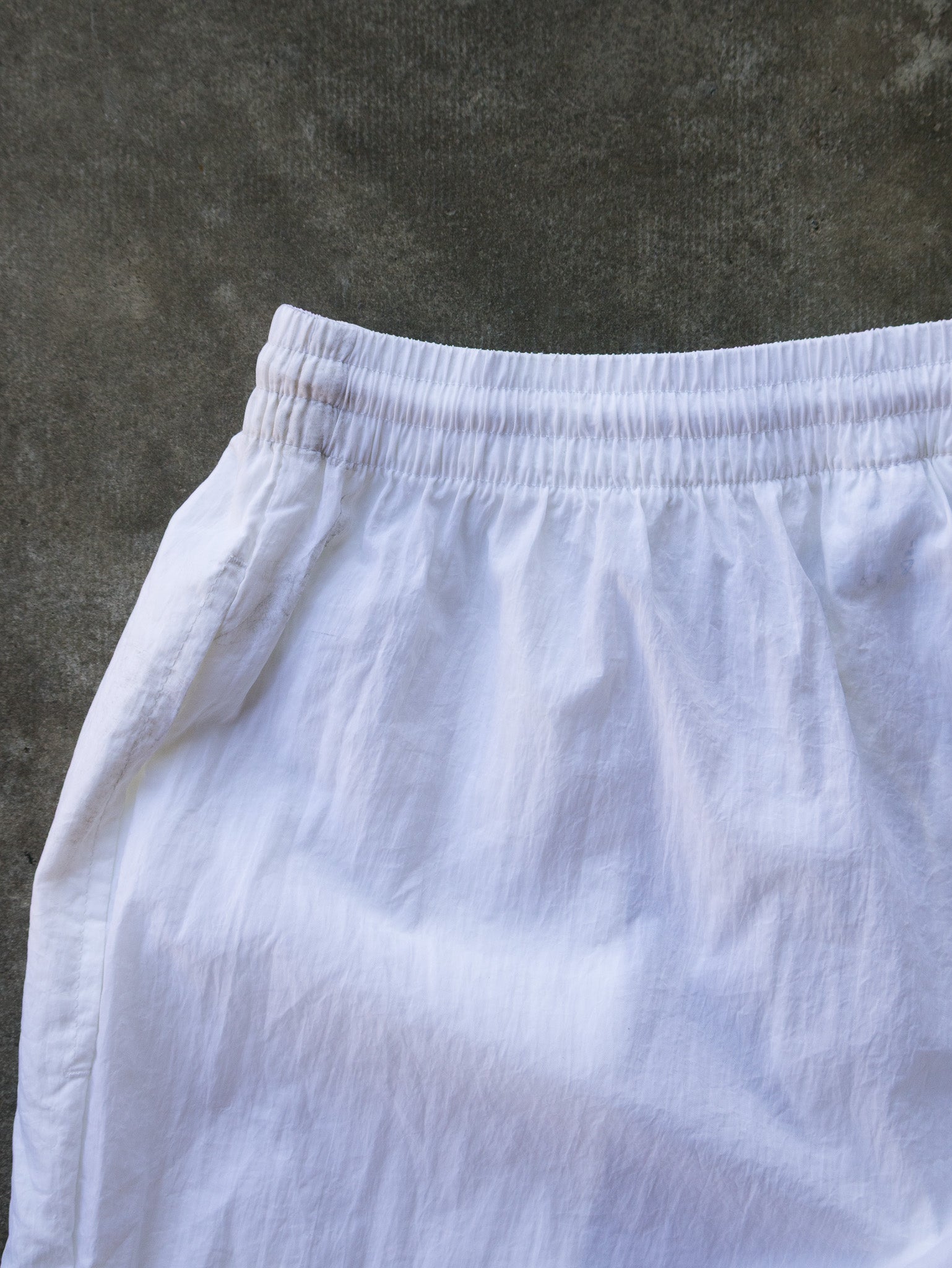 Vintage 90s White Reebok Track Pants (L)
