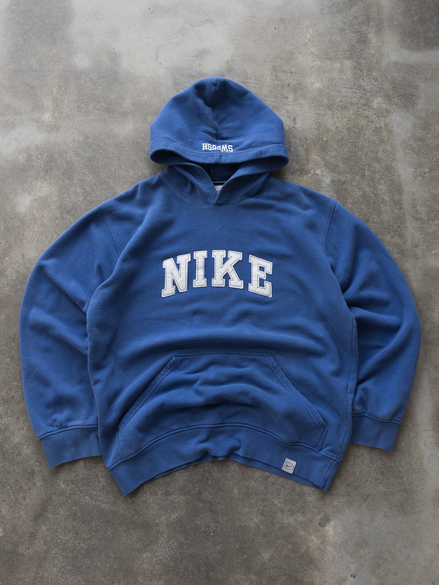 Nike Spellout Sweatshirt Sweat Shirt Vintage Nike Vintage Blue