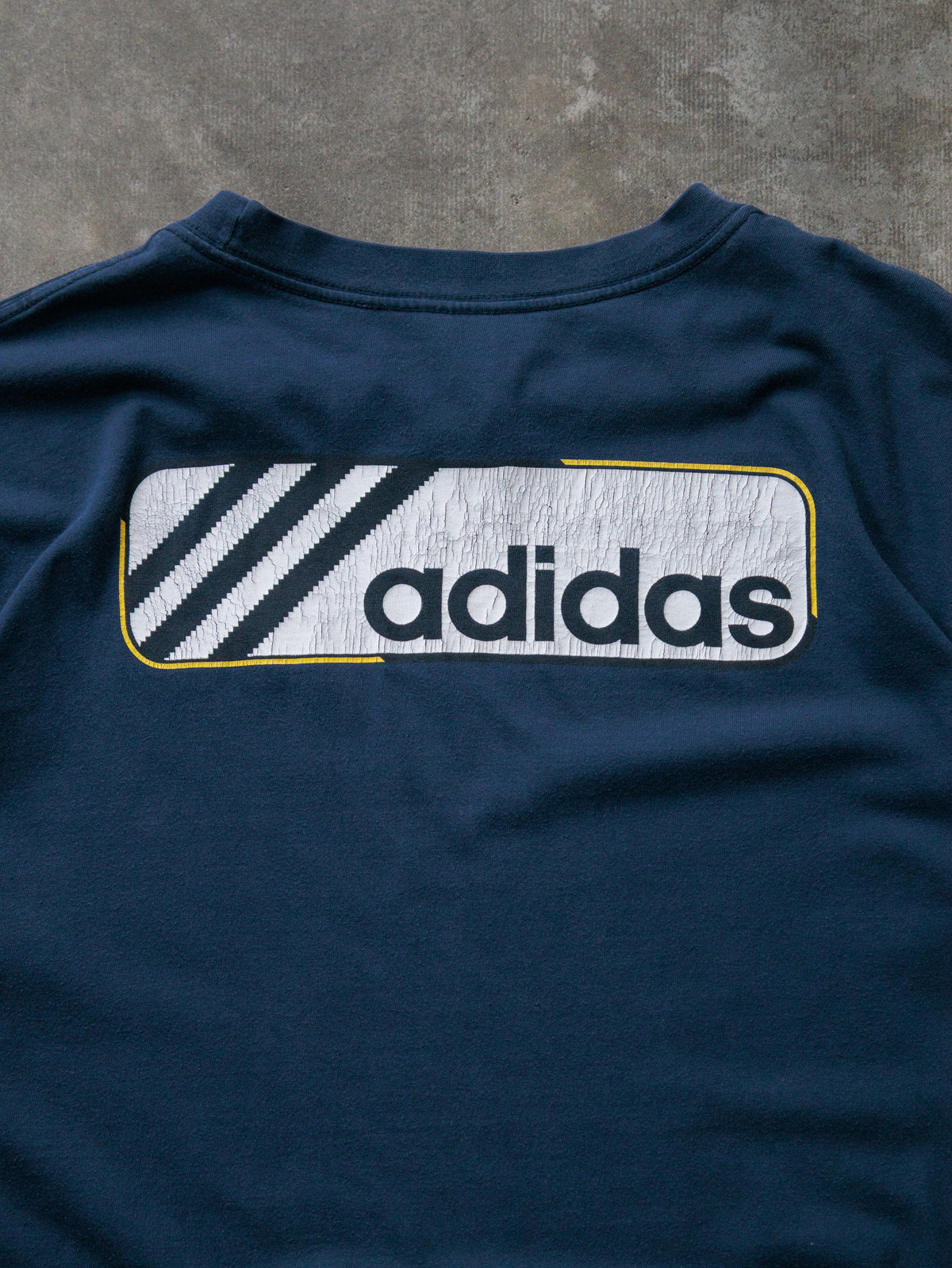 Vintage 00s Navy Adidas Tee (XL)