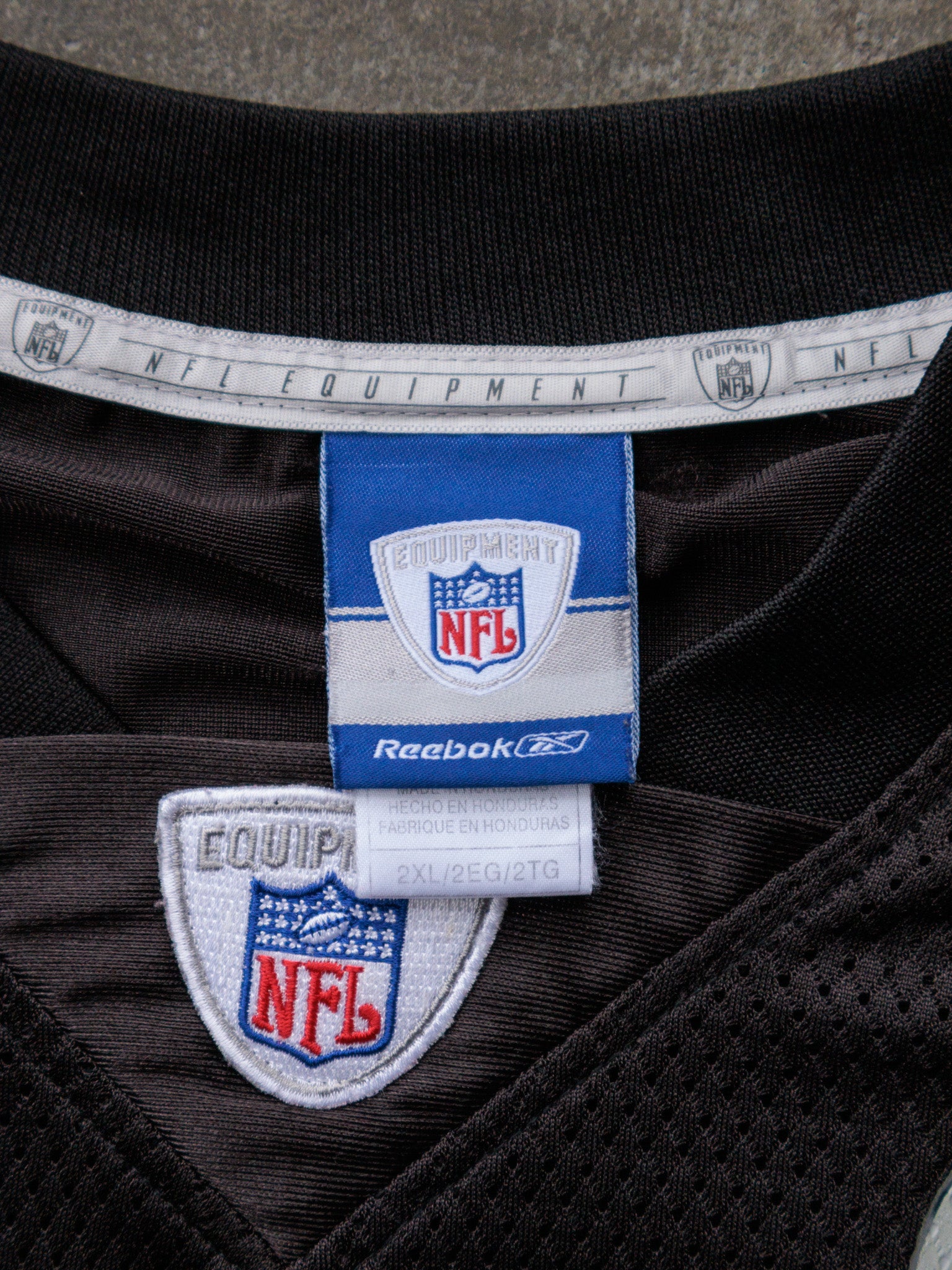 Vintage 00s Black Reebok Pittsburgh Steelers Roethlisberger Jersey (2XL)