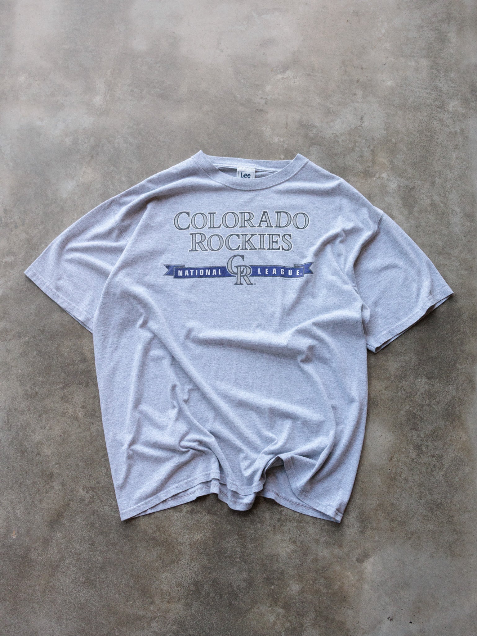 Vintage 2007 Grey Colorado Rockies Tee (-)