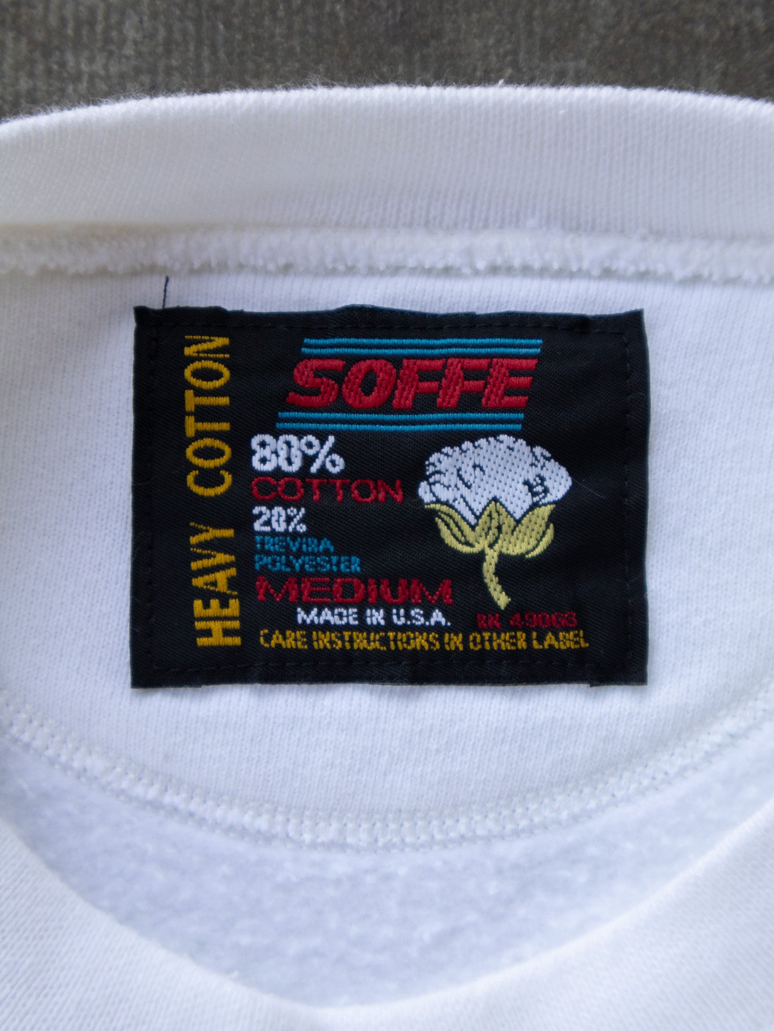 Vintage 90s White Dallas Stars Sweatshirt (M)