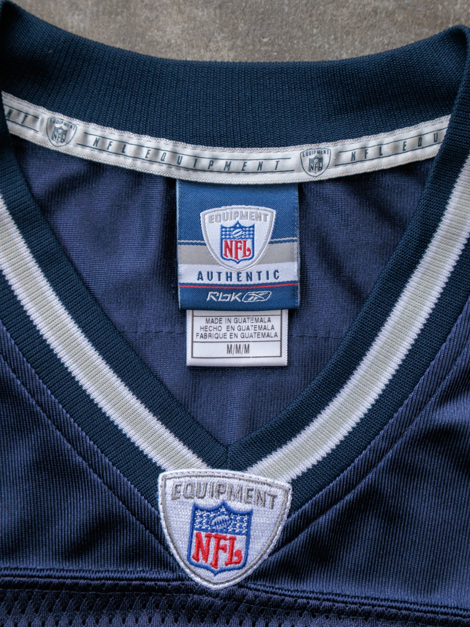 Vintage 00s Navy Reebok Dallas Cowboys Romo Jersey (M)