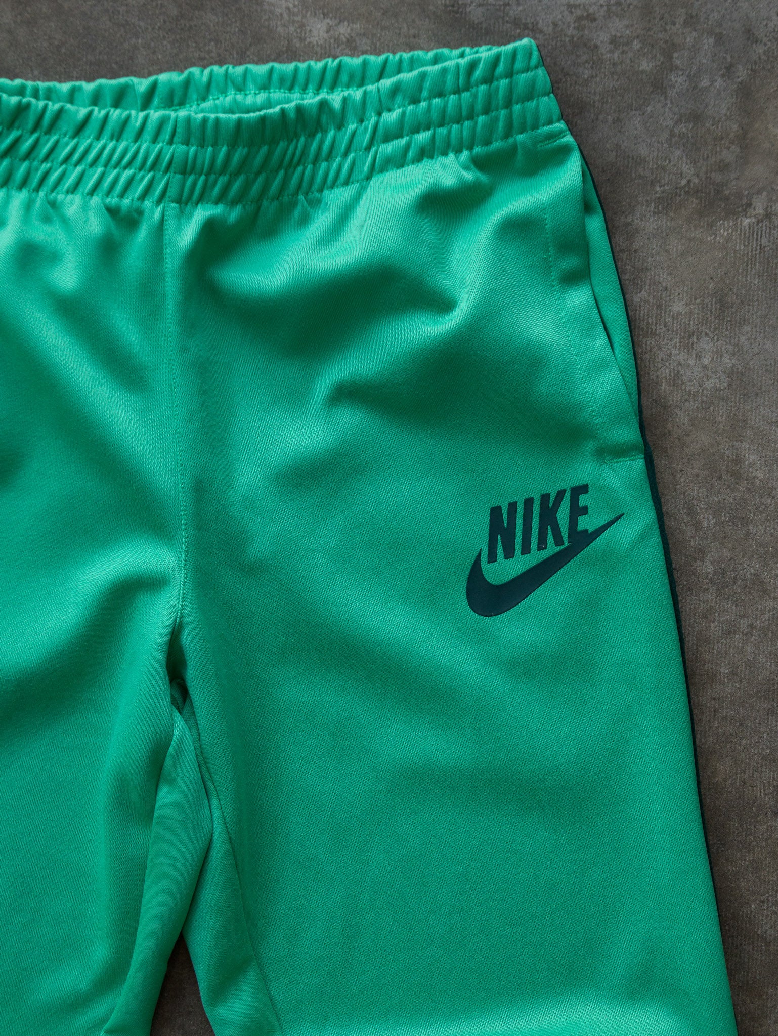 Vintage Nike Green Track Pants (S)