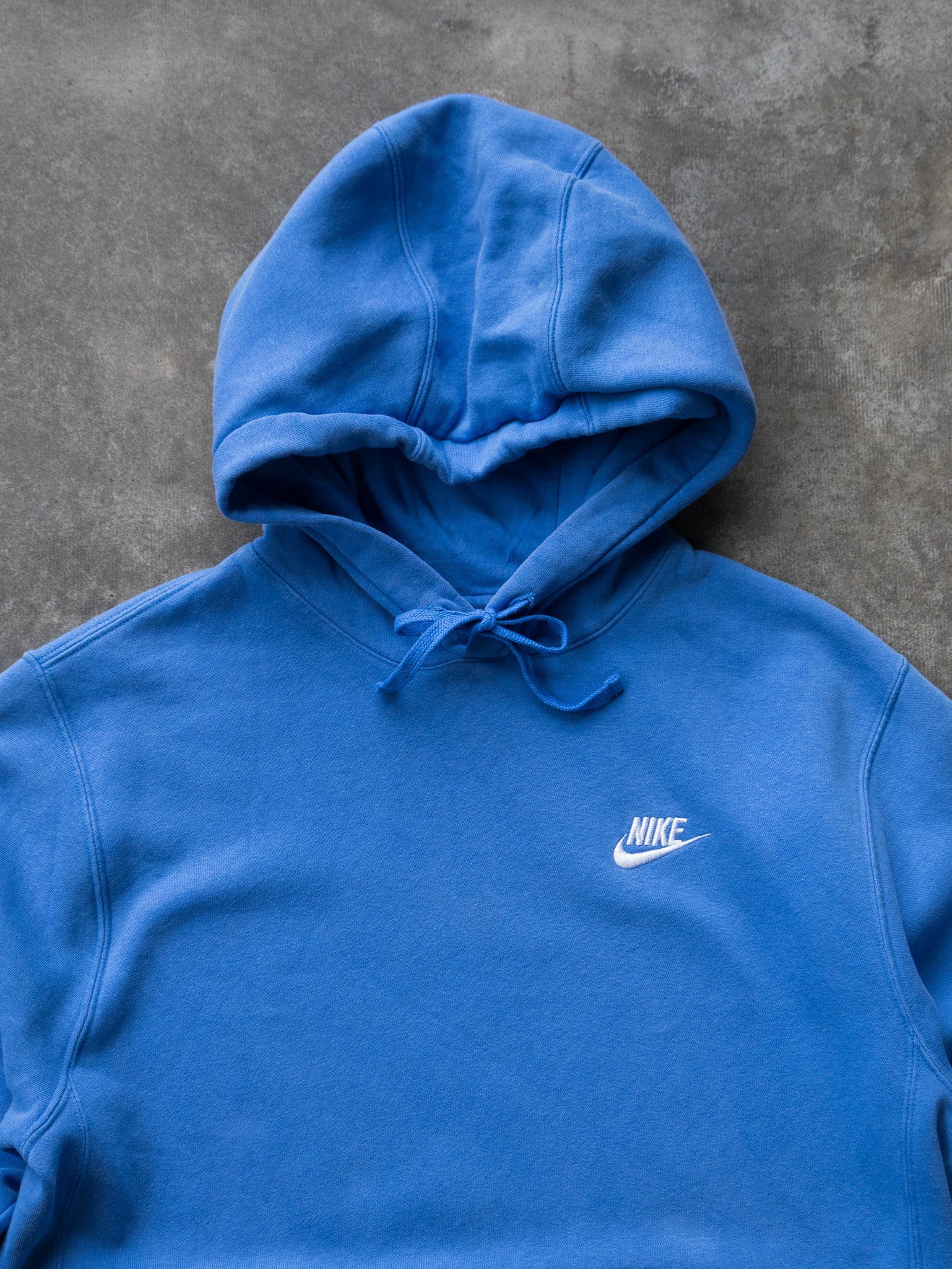 Vintage Blue Nike Hoodie (S)