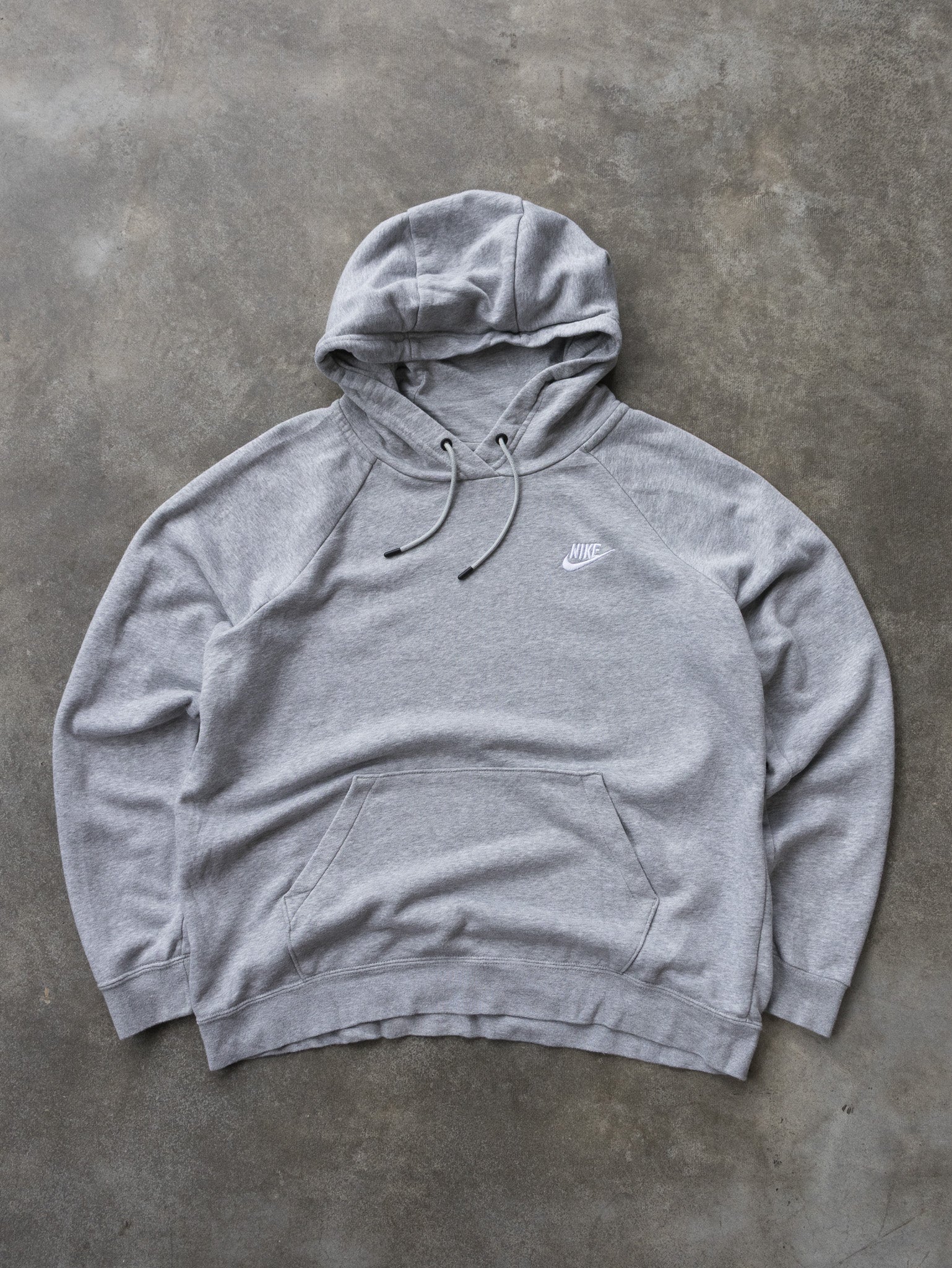 Vintage Grey Nike Hoodie (L)