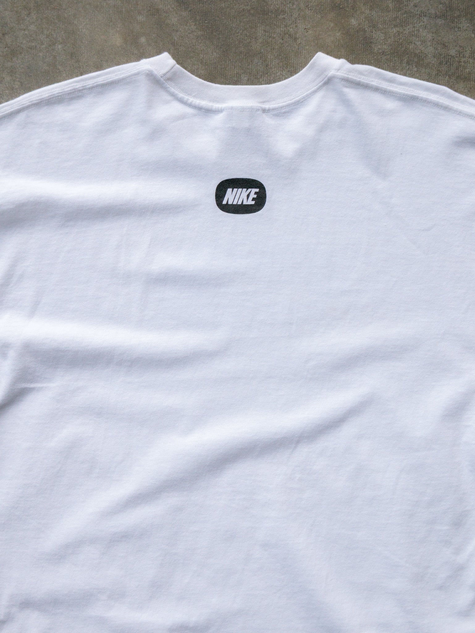 Vintage 00s White Nike Tee (L)