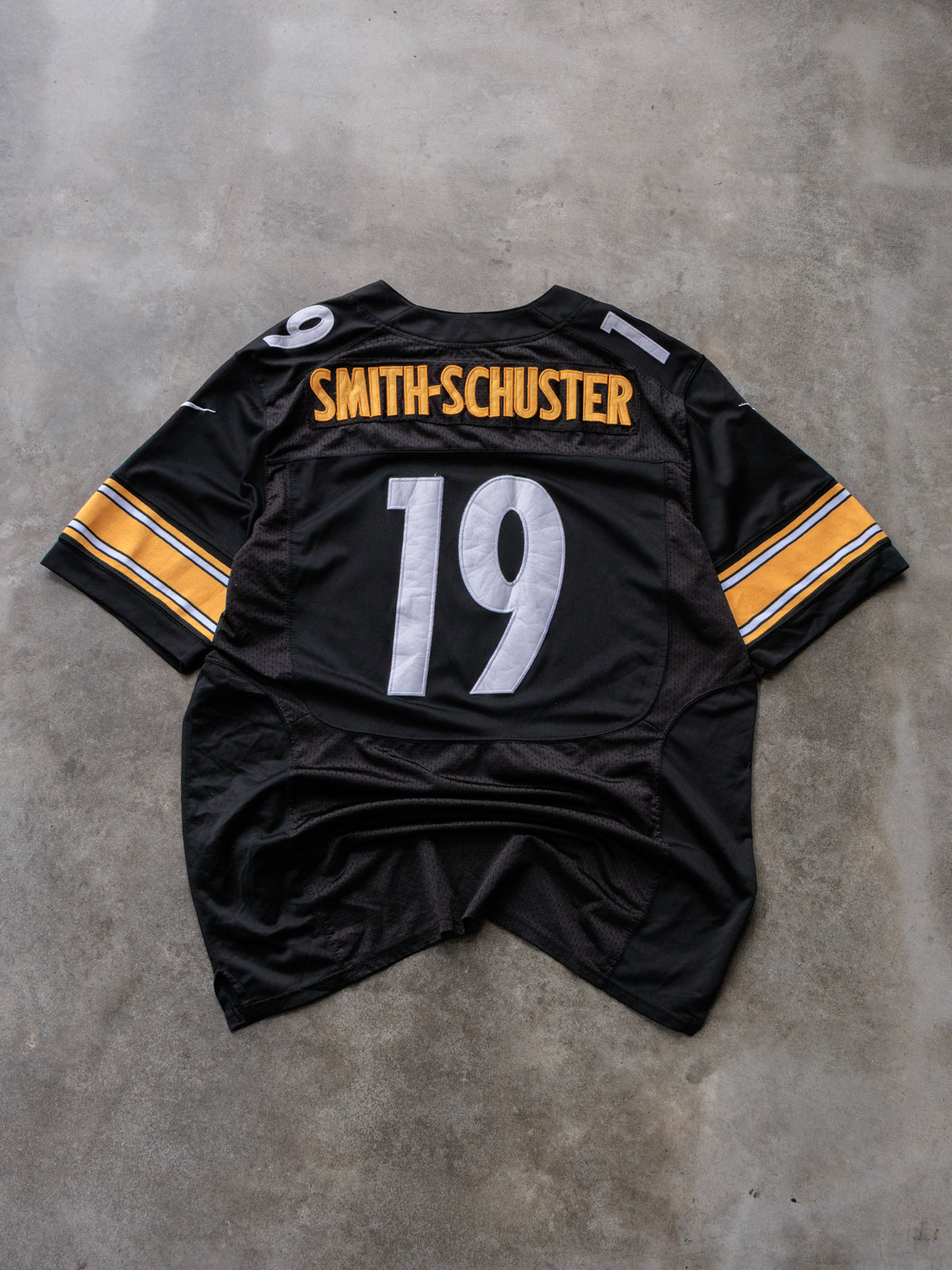 Black Nike Pittsburgh Steelers Smith-Schuster Jersey (XL)