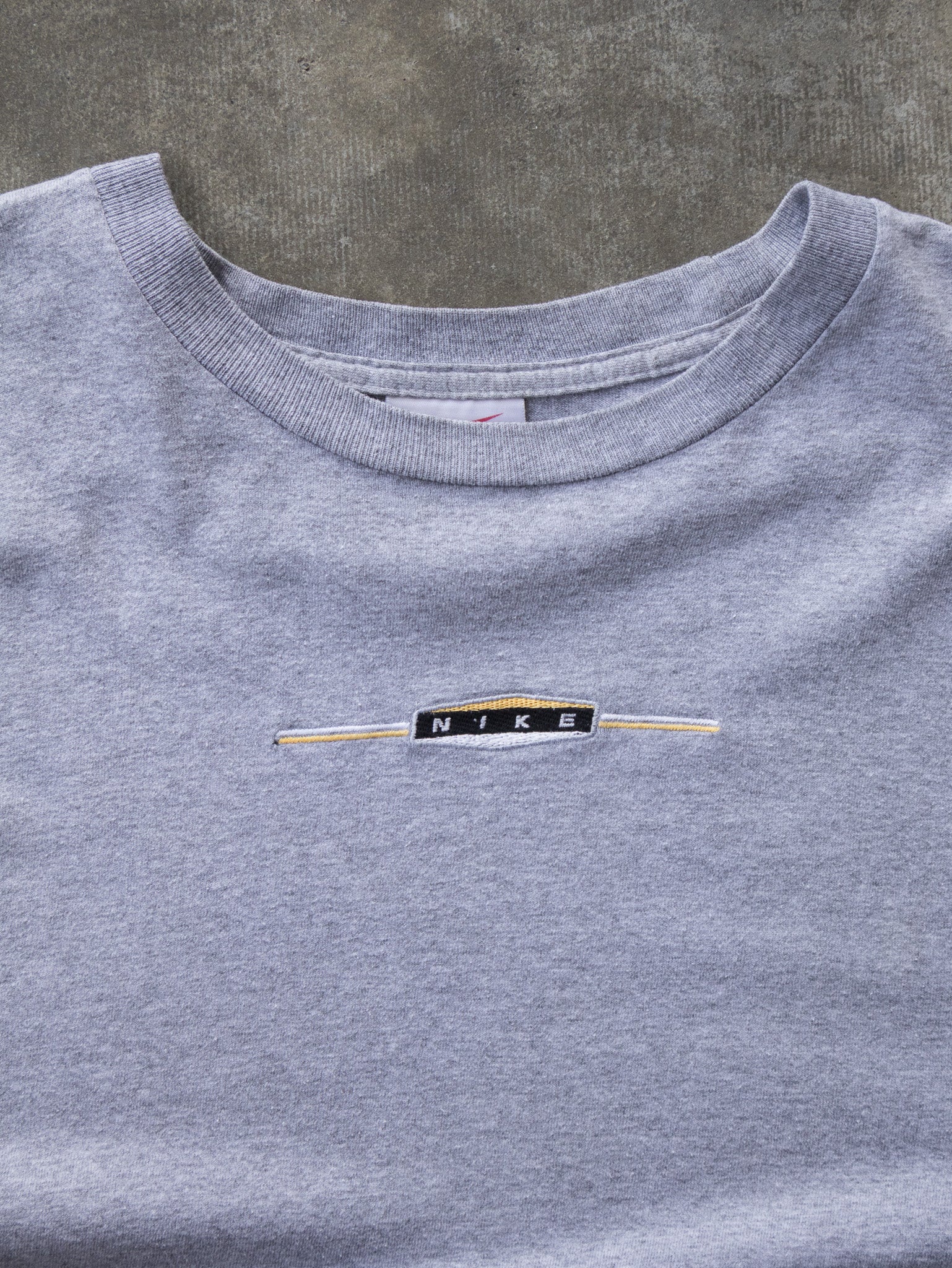 Vintage 90s Grey Nike Long Sleeve (L)