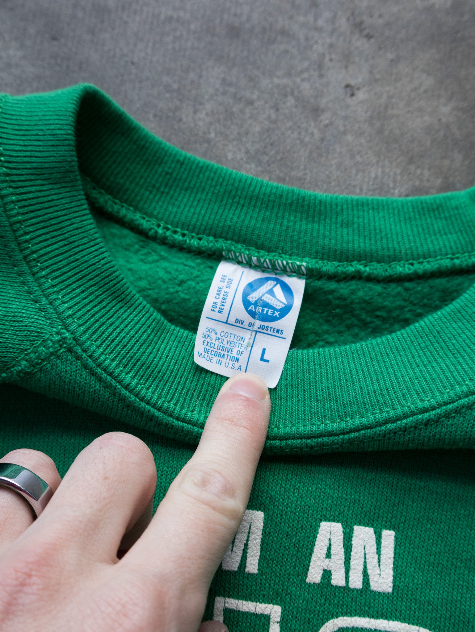 Vintage 1990 Taz I'm An Irish Party Animal Sweatshirt (L)