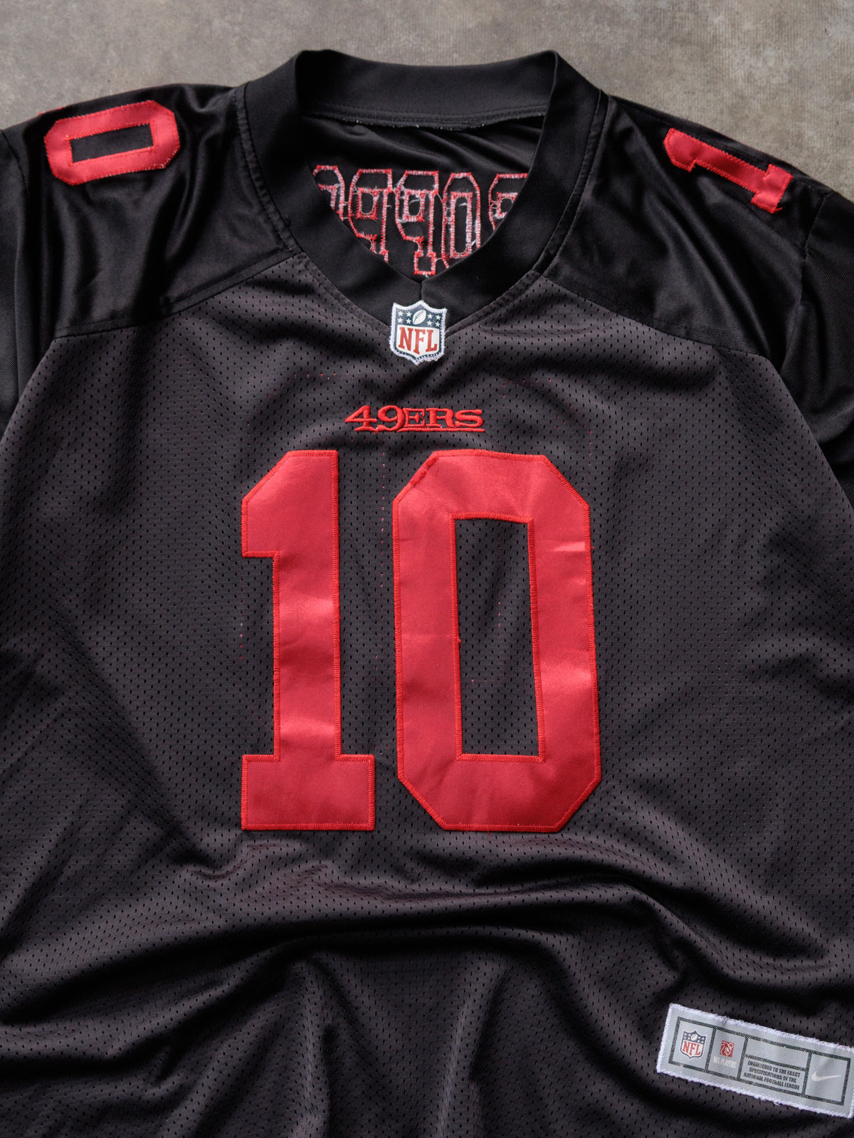 Black Nike San Francisco 49ers Garoppolo Jersey (-)