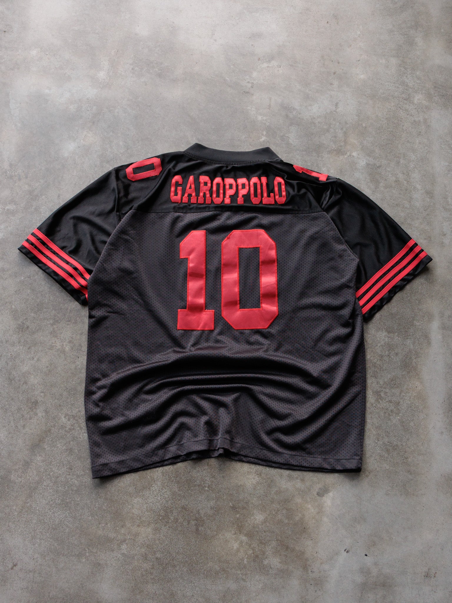Black Nike San Francisco 49ers Garoppolo Jersey (-)