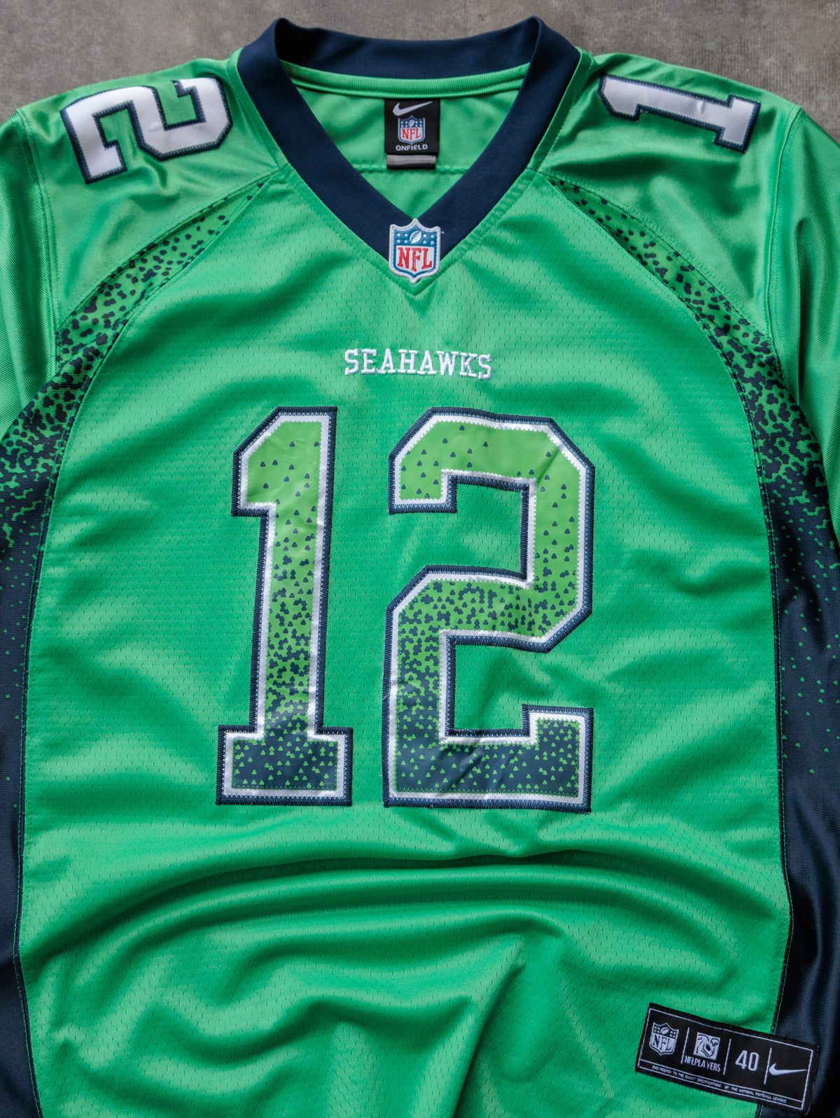 Vintage Green Nike Seattle Seahawks Fan Jersey (-)