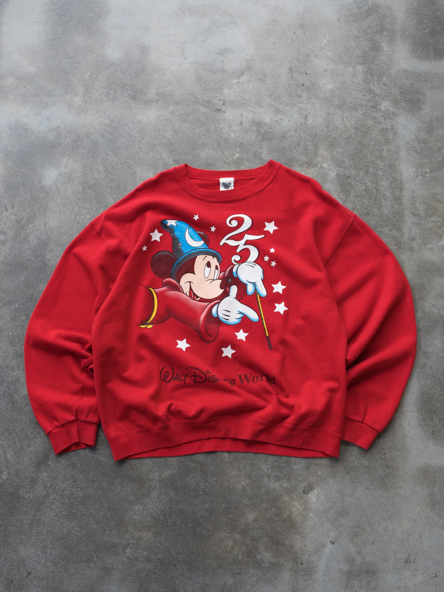 Vintage Disney Mickey 25th Anniversary Sweatshirt (L)