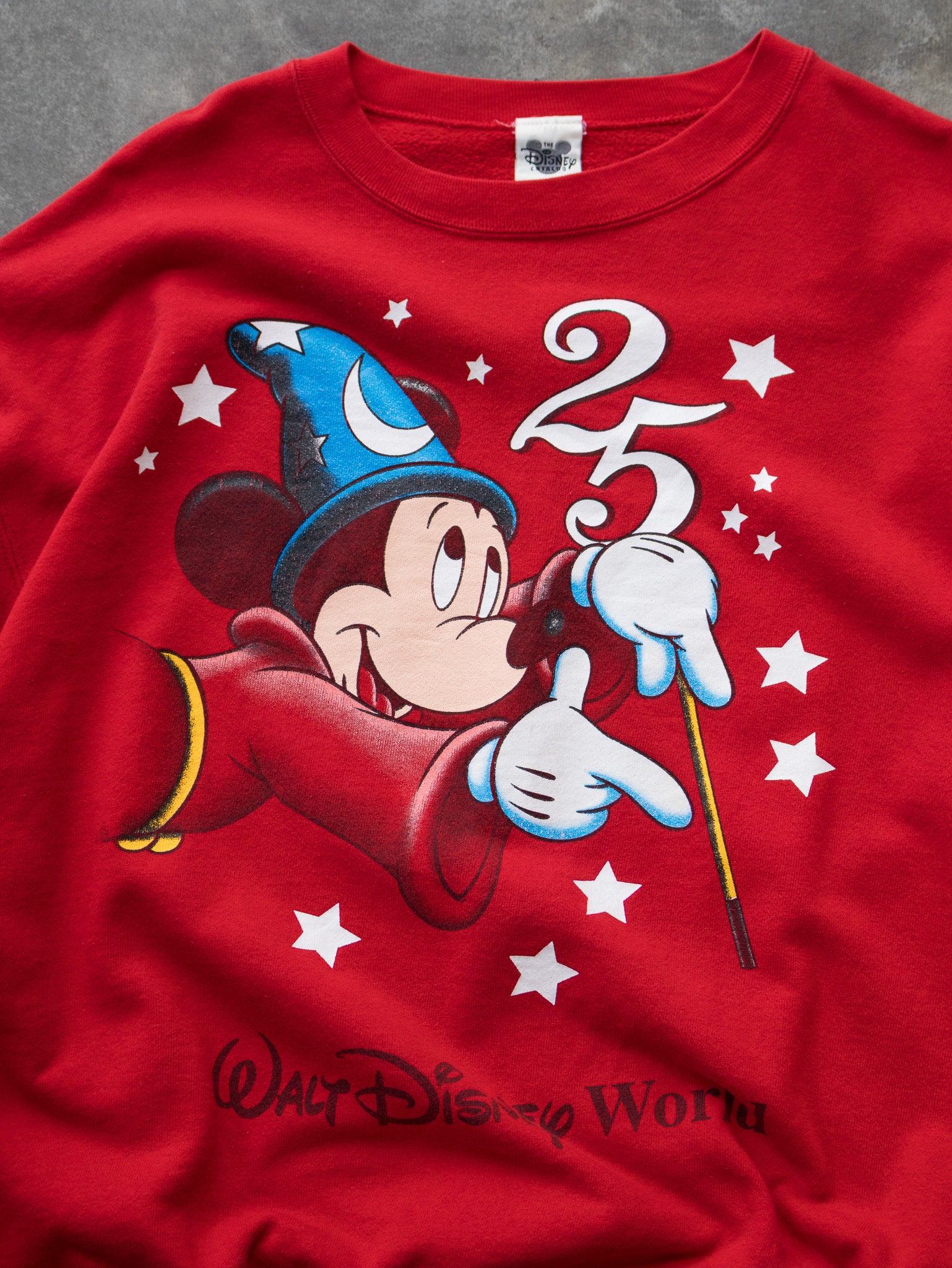 Vintage Disney Mickey 25th Anniversary Sweatshirt (L)