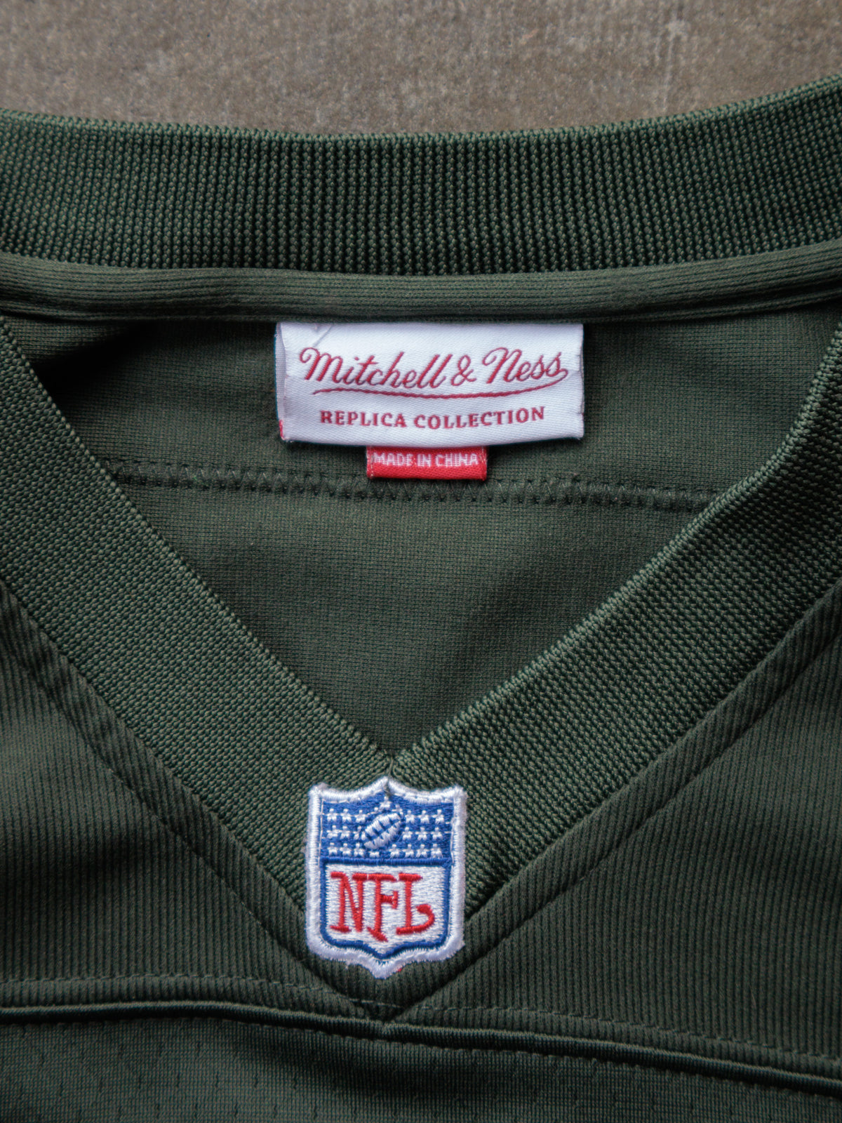 Vintage 2000 Green Mitchell & Ness New York Jets Wayne Chrebet Jersey (M)