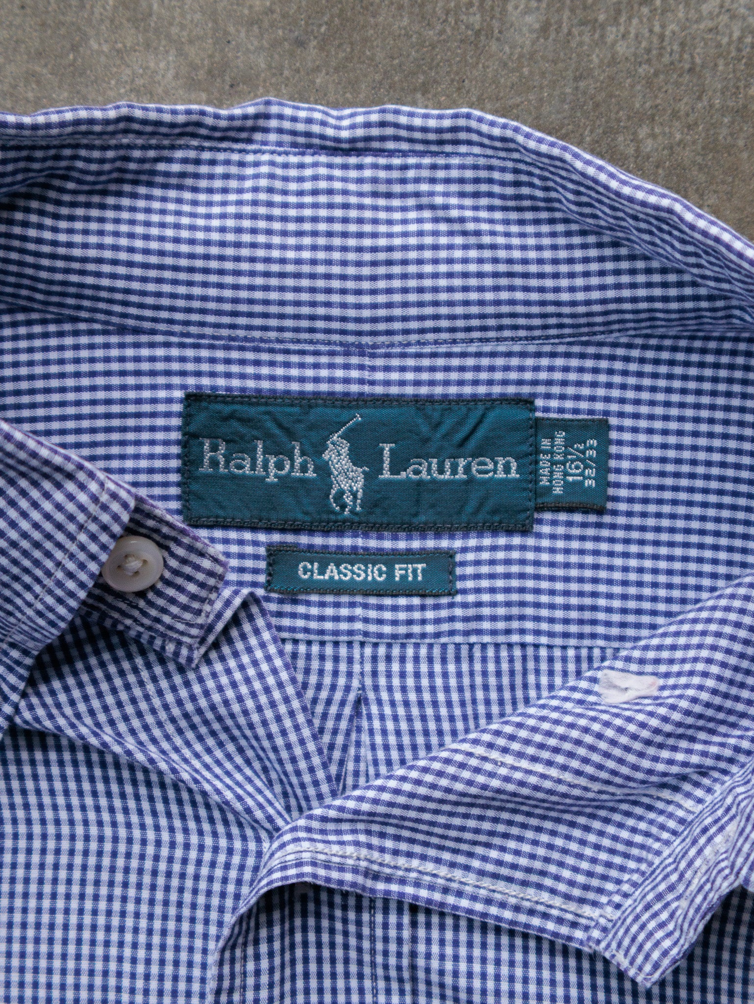 Vintage 00s Blue Ralph Lauren Shirt (L)