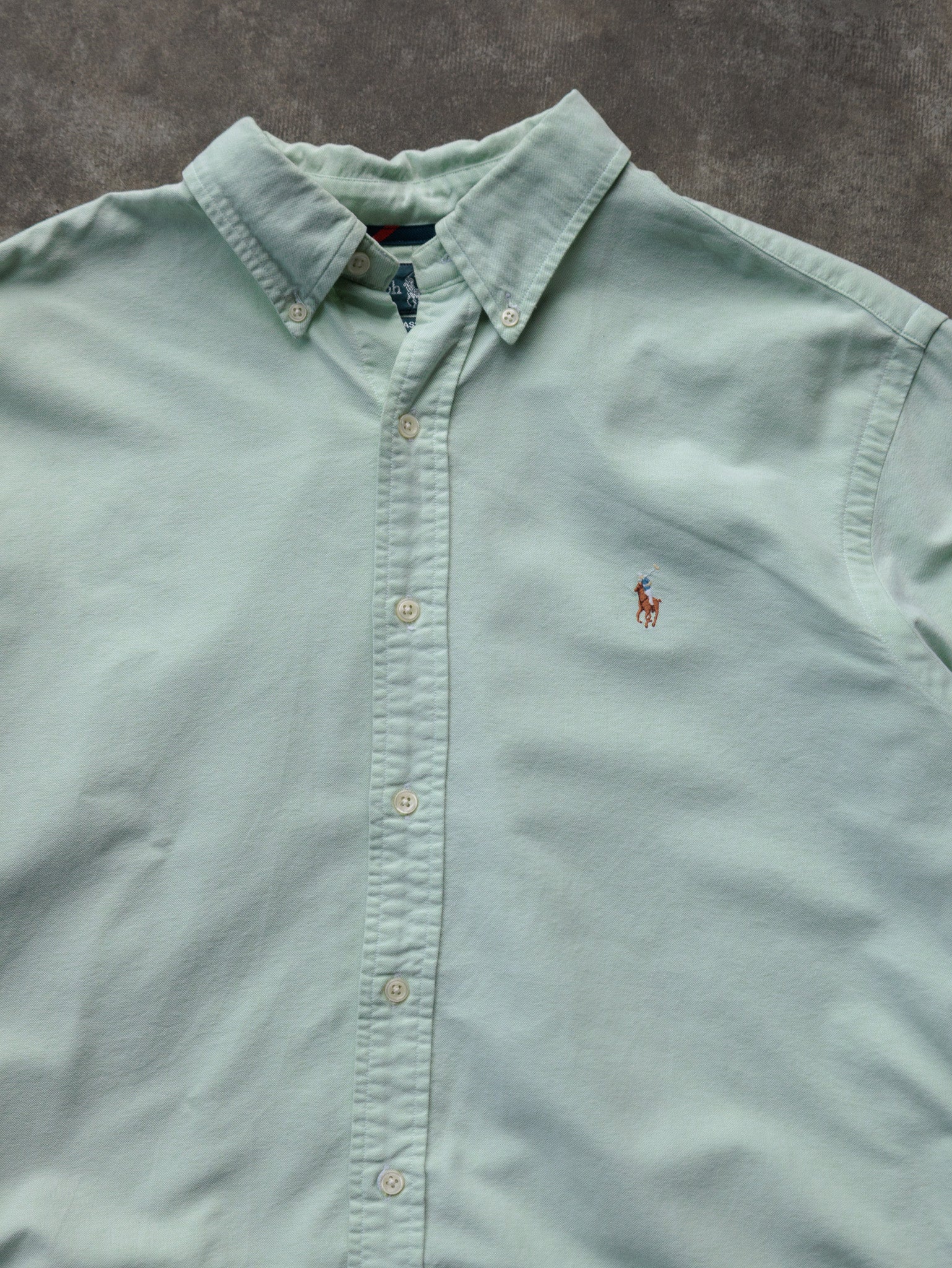 Vintage Green Ralph Lauren Shirt (L)