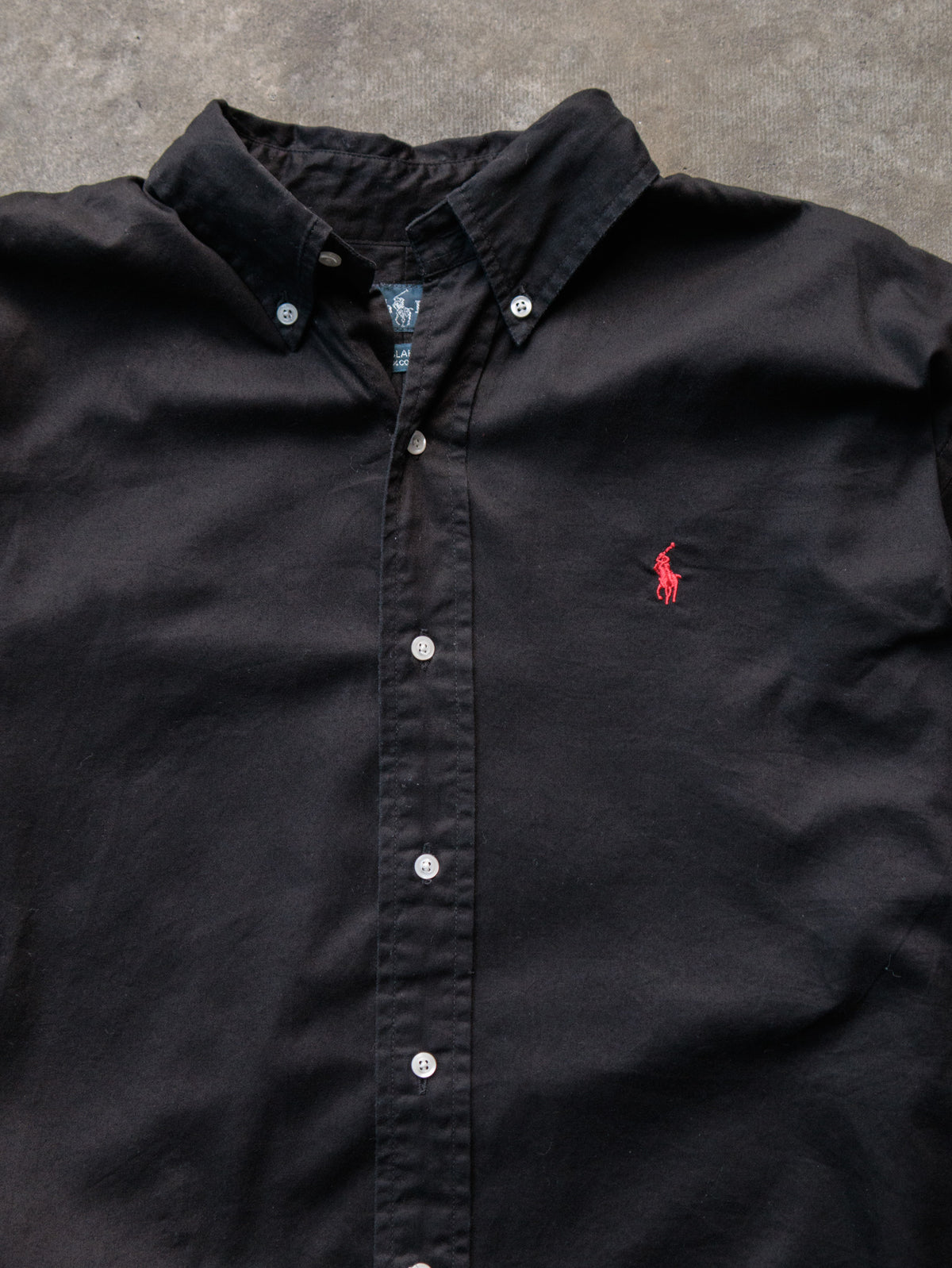 Vintage Black Ralph Lauren Shirt (L)
