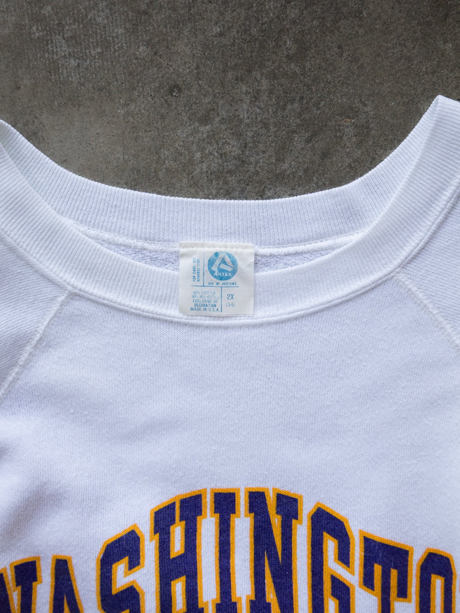 Vintage 1991 Washington Huskies Rose Bowl Sweatshirt (2XL)