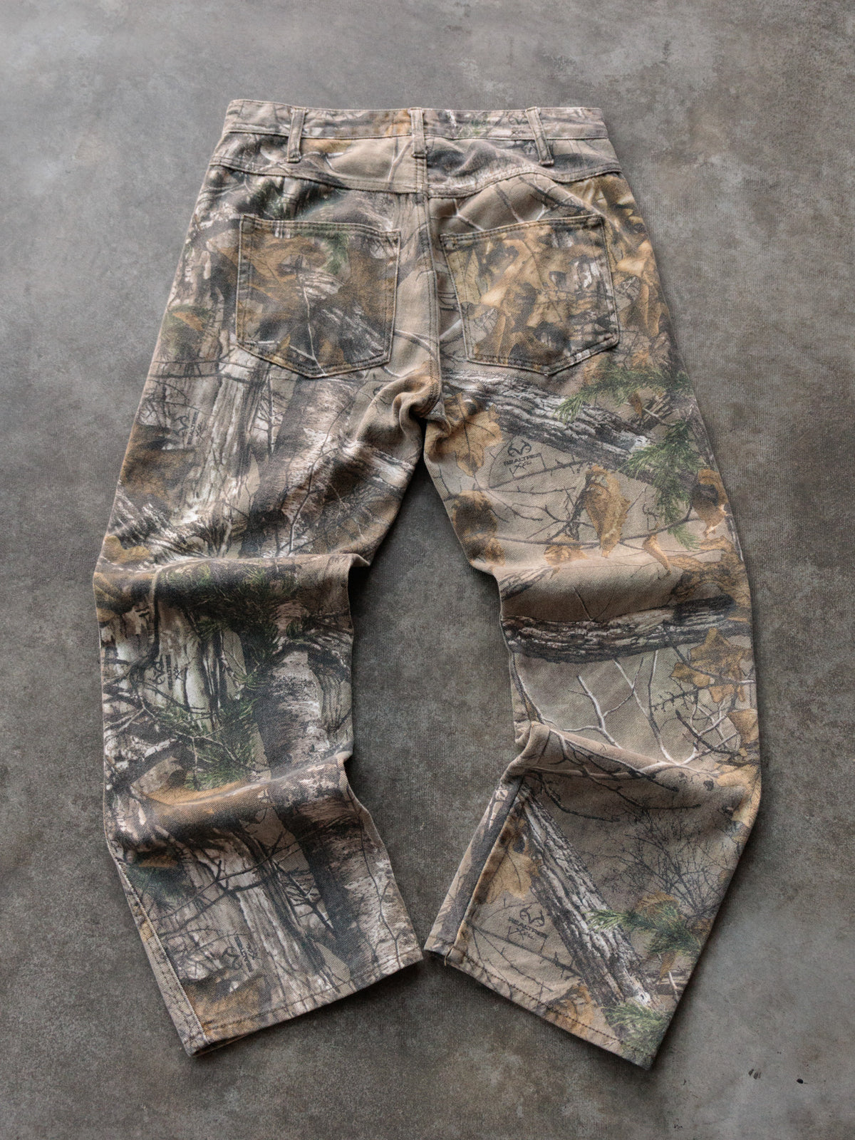 Vintage Brown Camo Realtree Pants (W30)
