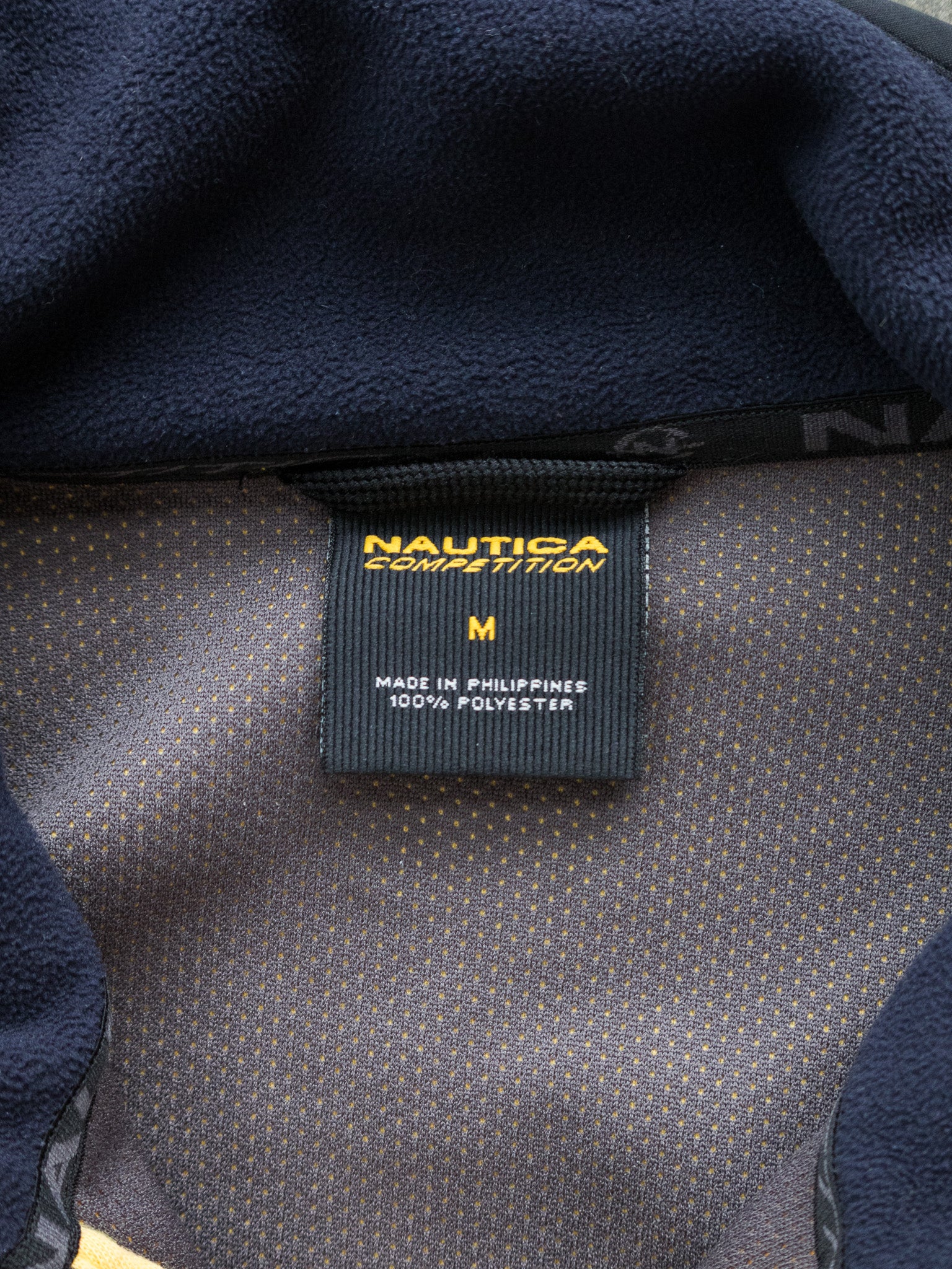 Vintage Yellow Nautica Competition Fleece (M)