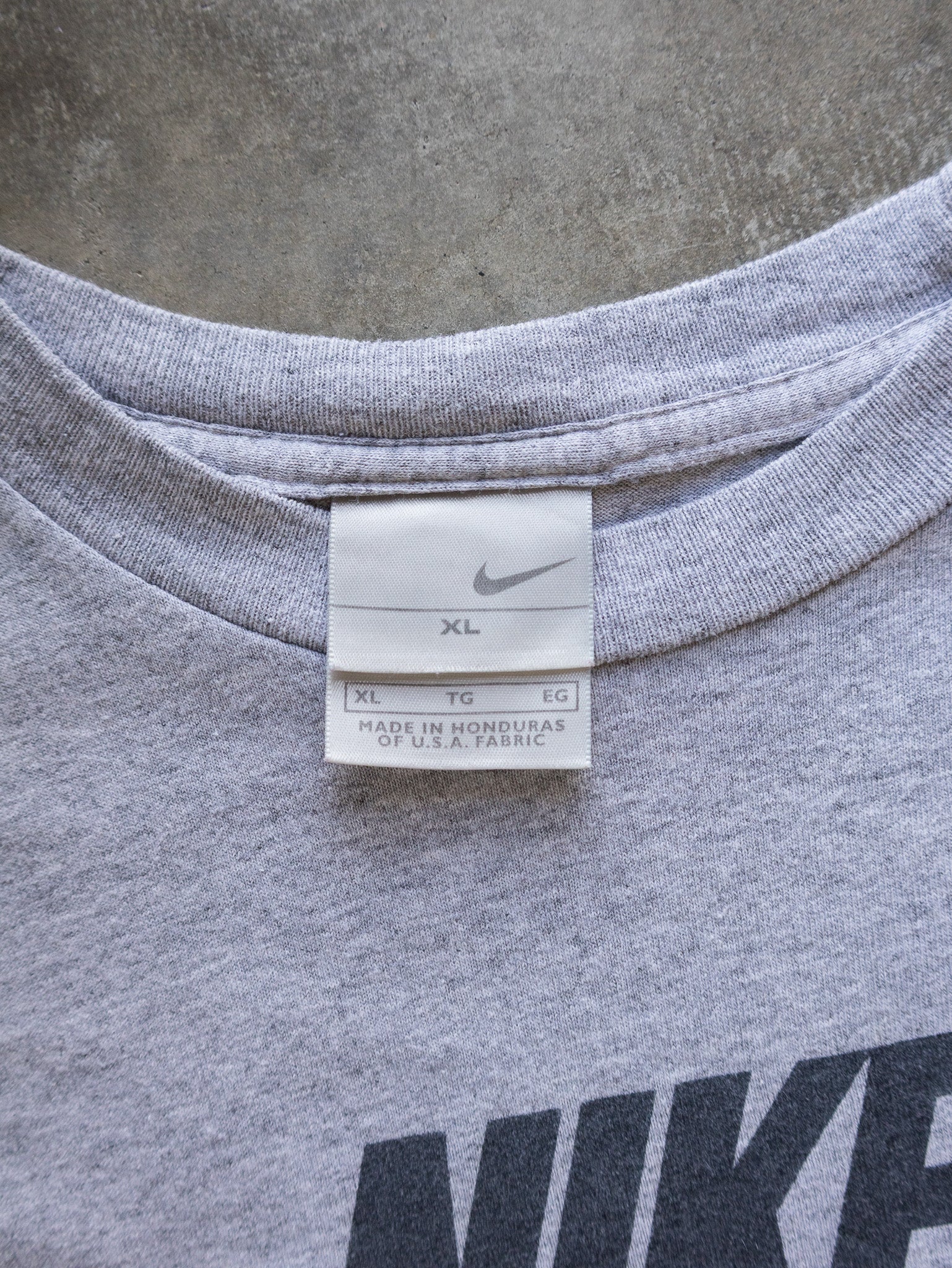 Vintage Grey Nike Air Tee (XL)