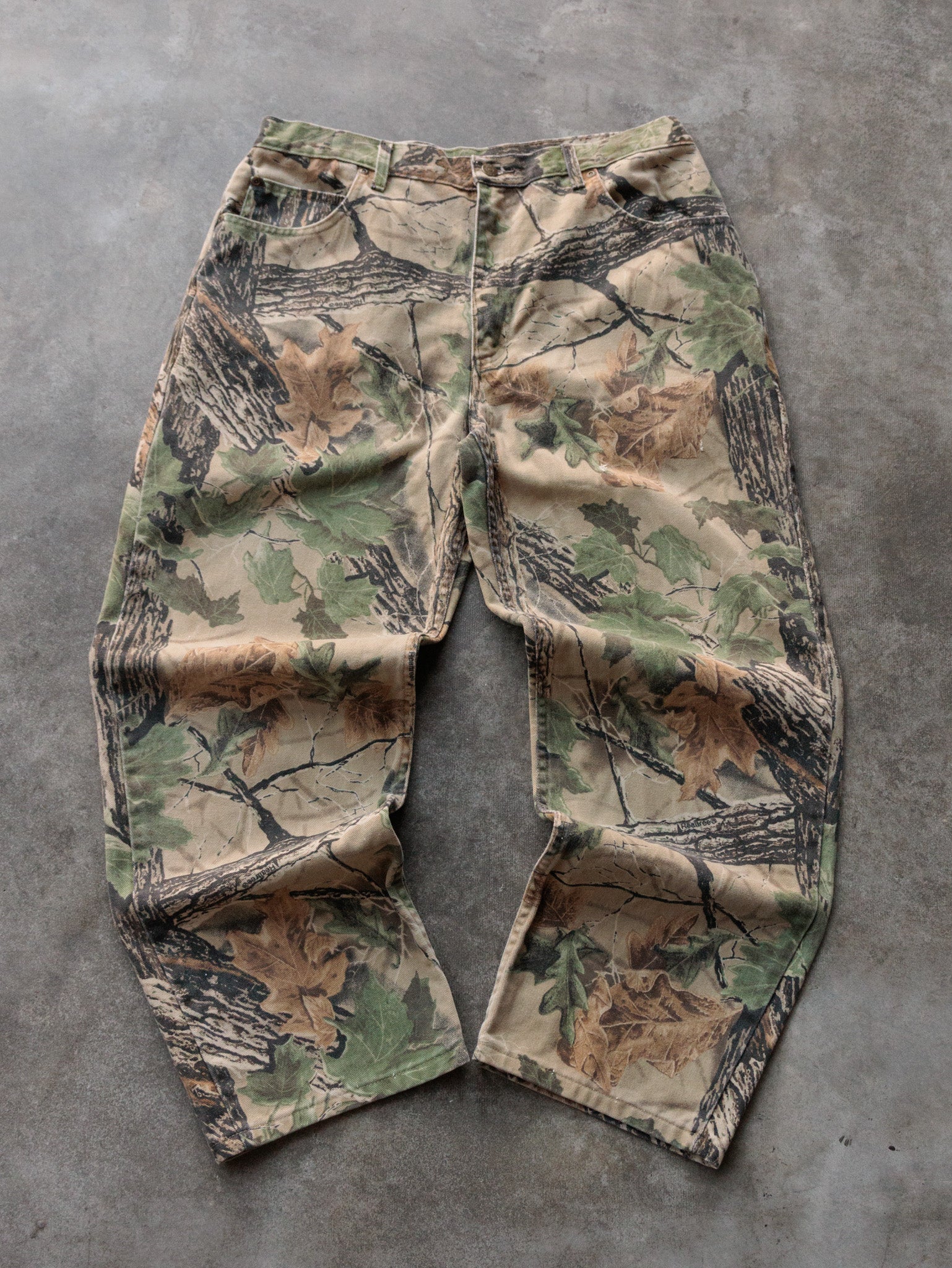 Vintage Brown Realtree Cabela's Pants (W36)