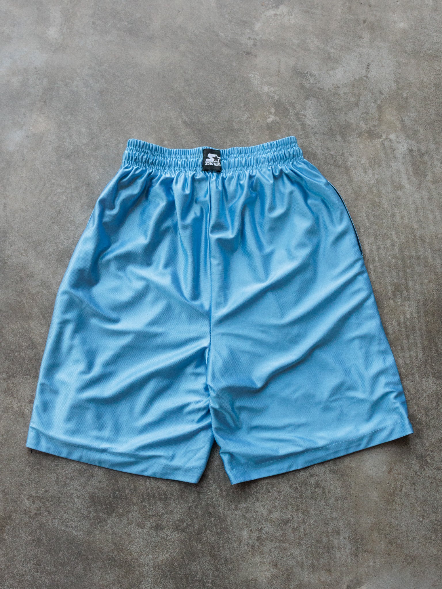 Vintage Blue Starter Reversible Mesh Shorts (-)