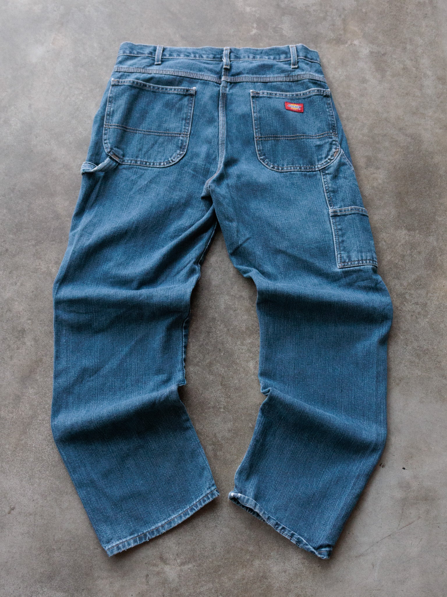 Vintage Blue Dickies Carpenter Pants (W34)
