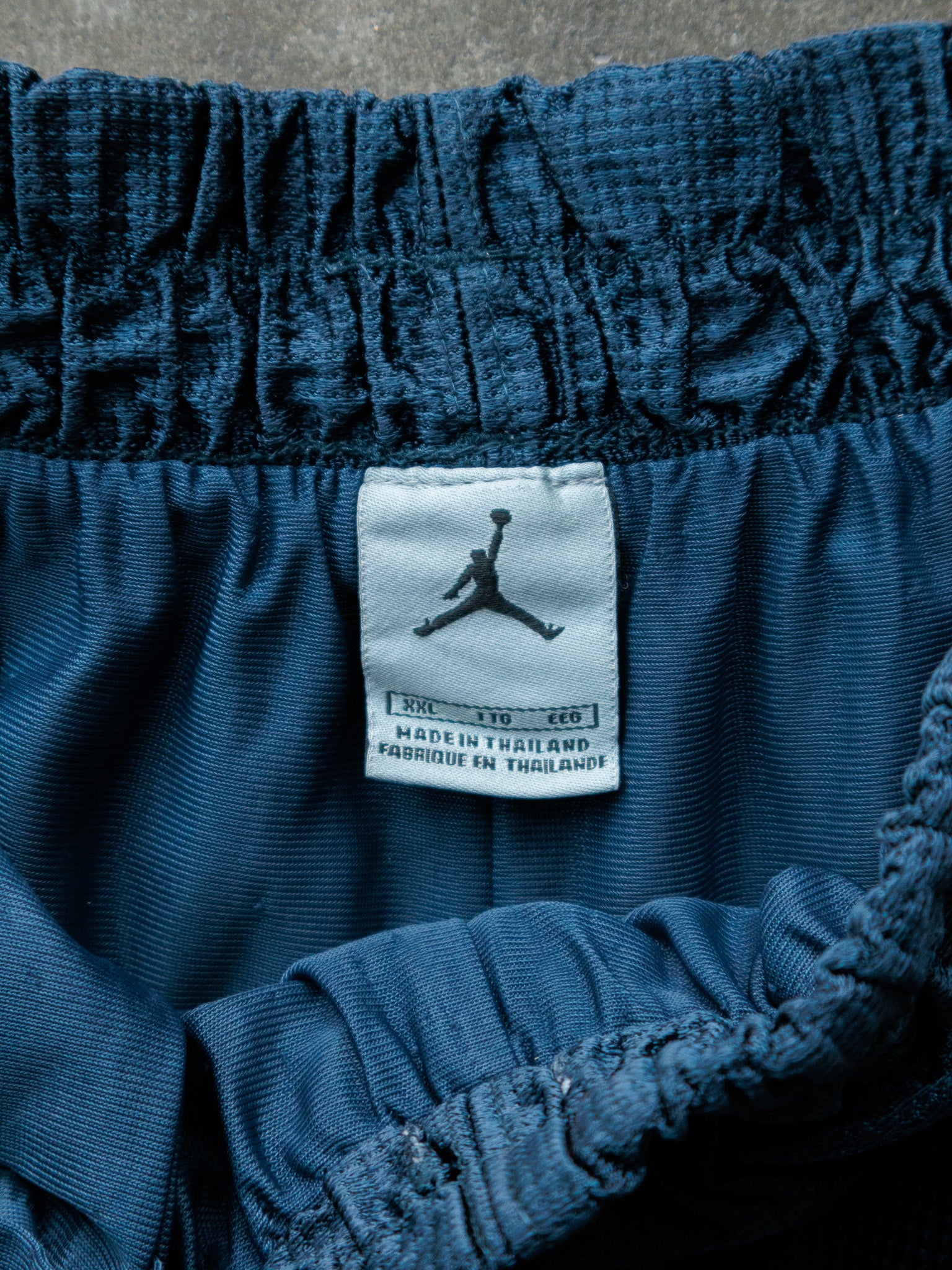 Vintage 00s Teal Jordan Mesh Shorts (2XL)