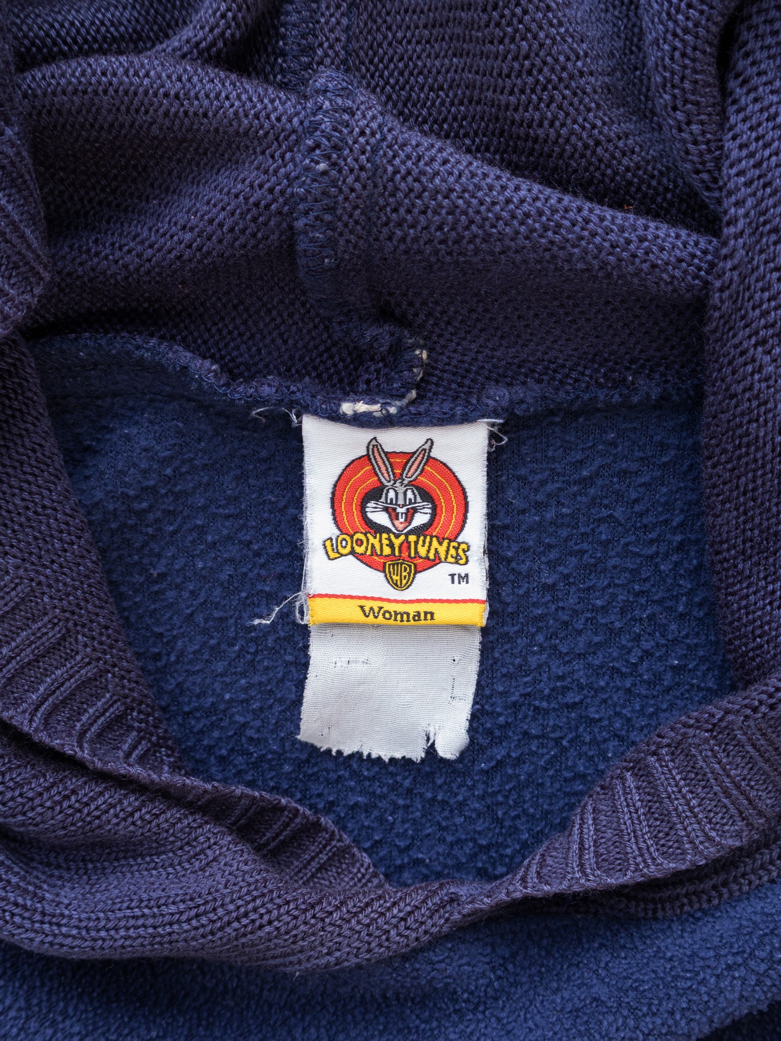 Vintage Navy Looney Tunes Tweety Sweatshirt (Women's 2XL)