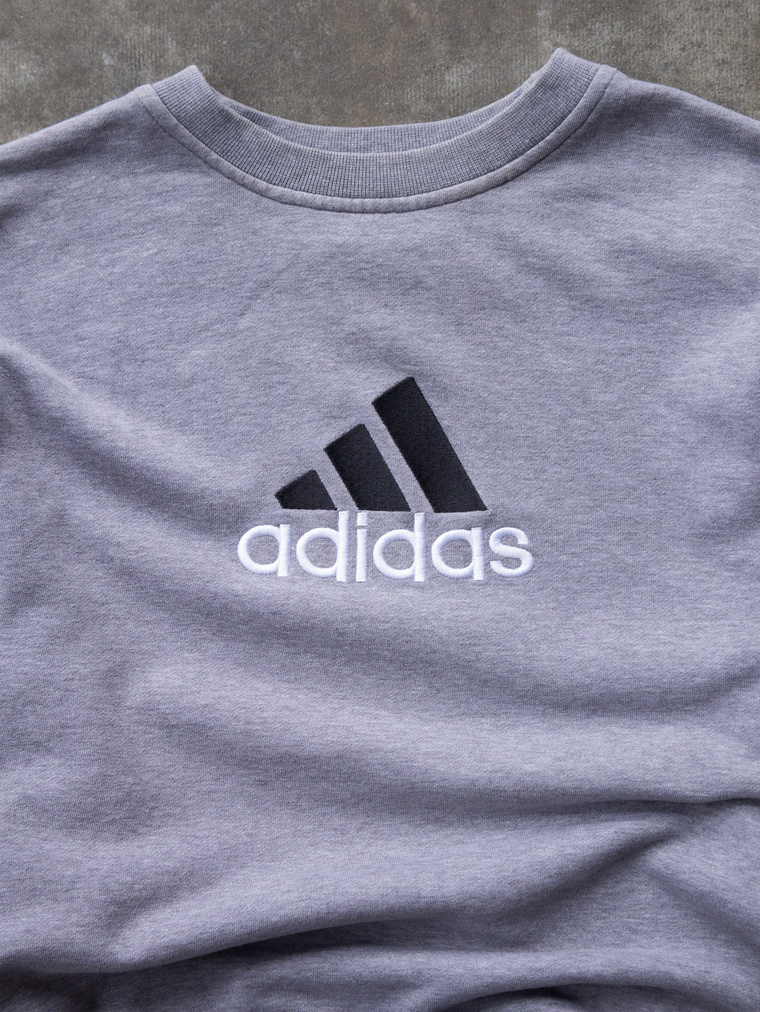 Vintage 00s Grey Adidas Sweatshirt (M)