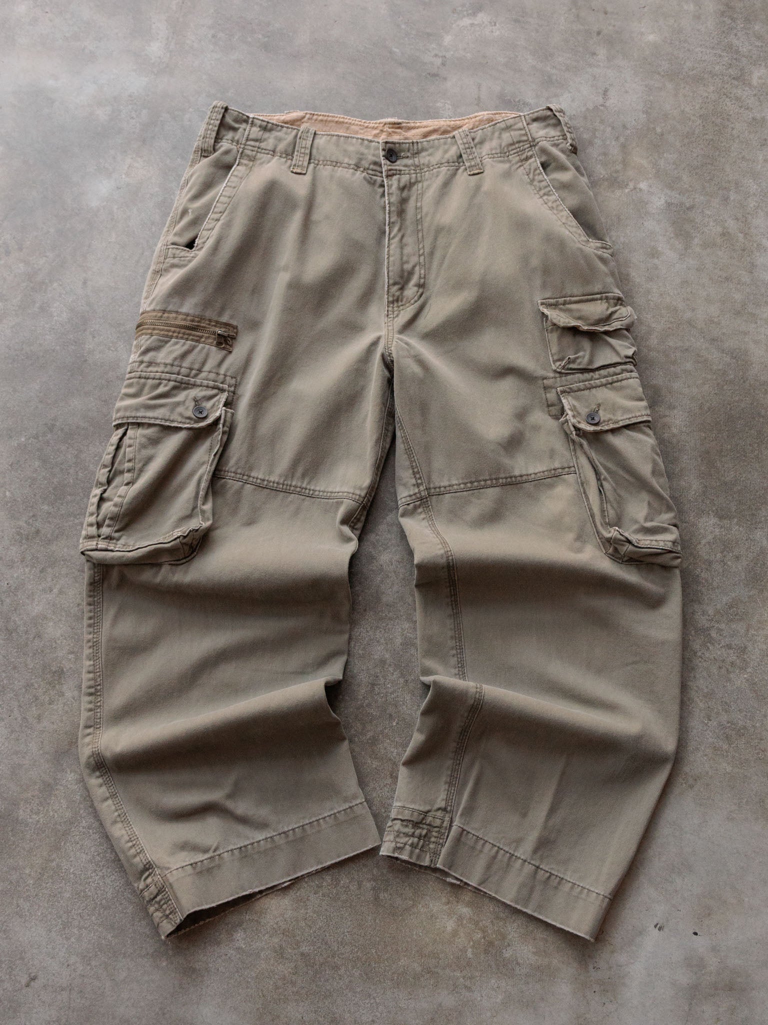 Vintage Green Cargo Pants (W36)