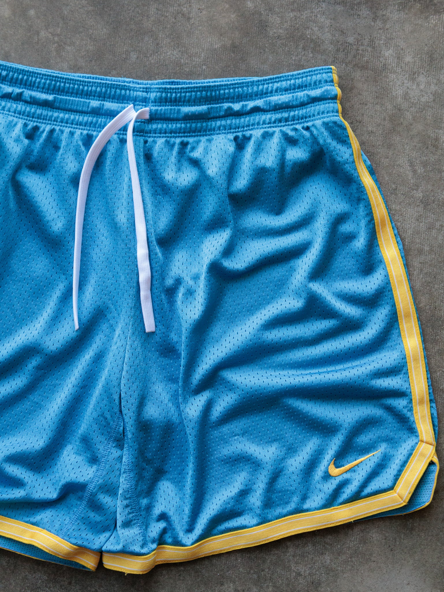 Vintage 00s Blue Nike Mesh Shorts (M)