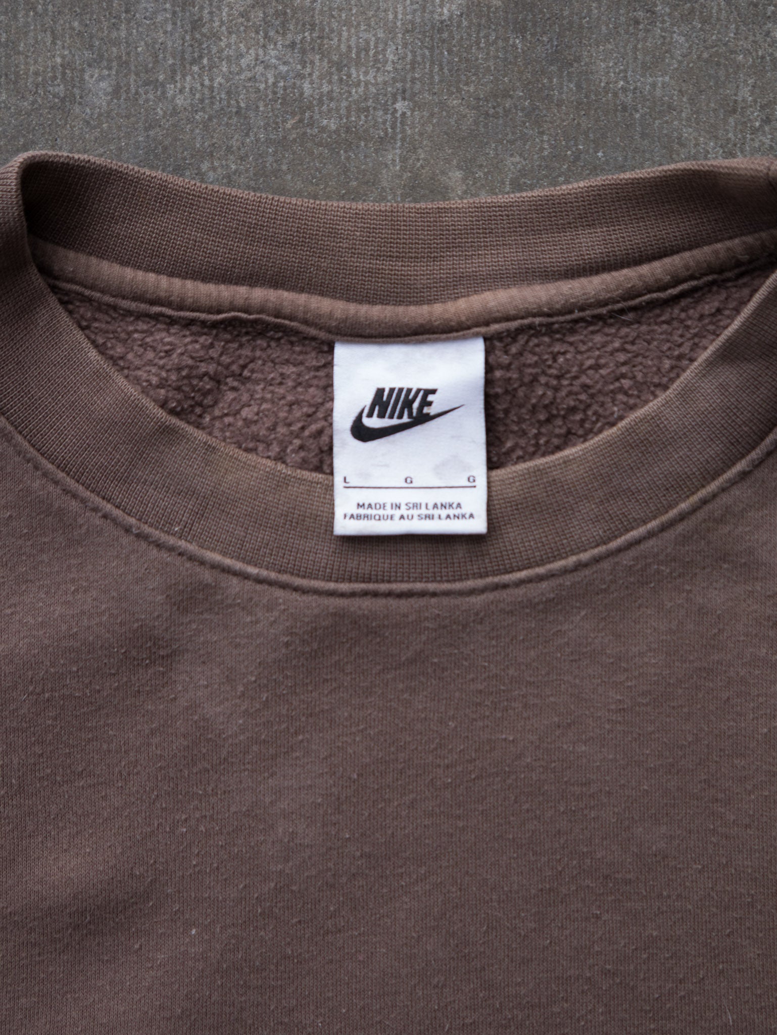 Vintage Brown Nike Sweatshirt (L)
