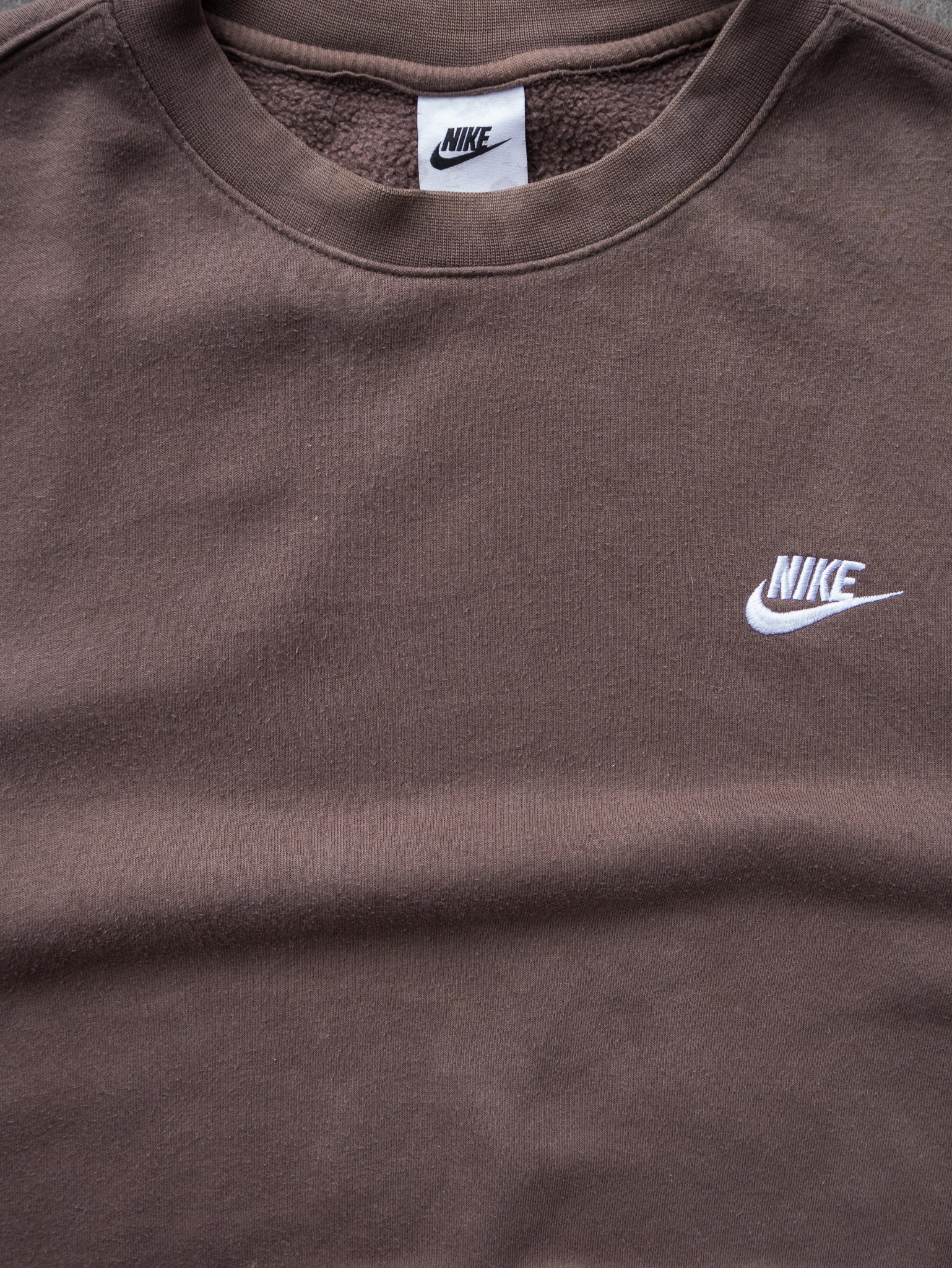 Vintage Brown Nike Sweatshirt (L)