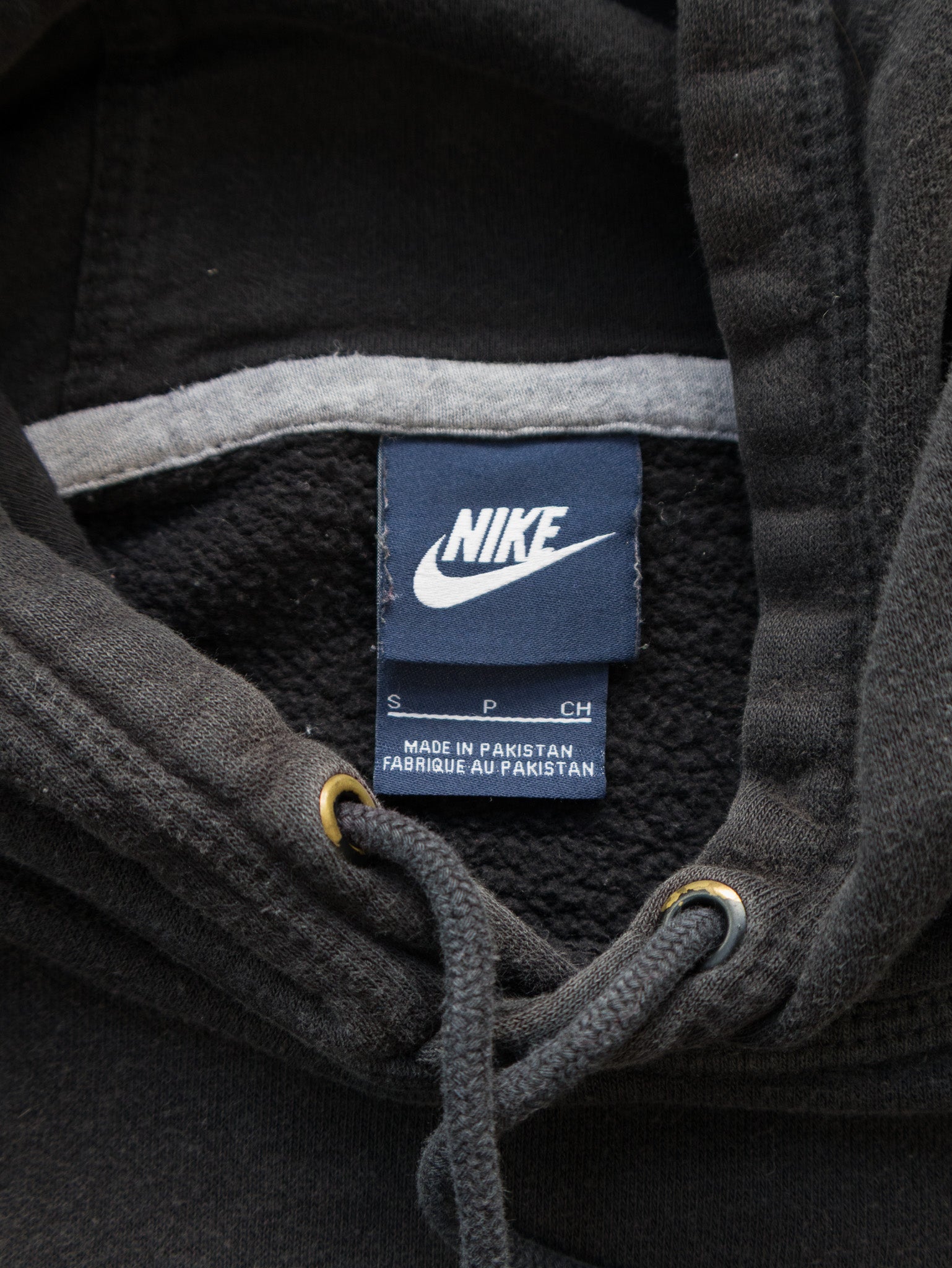 Vintage Black Nike Hoodie (S)