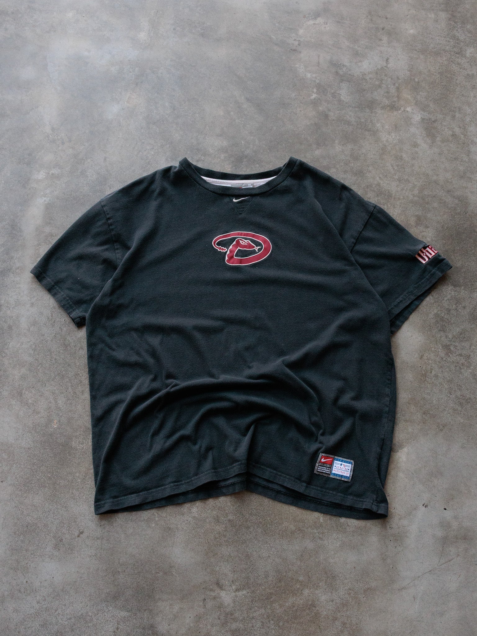 Vintage 00s Black Nike Arizona Diamondbacks Tee (XL)