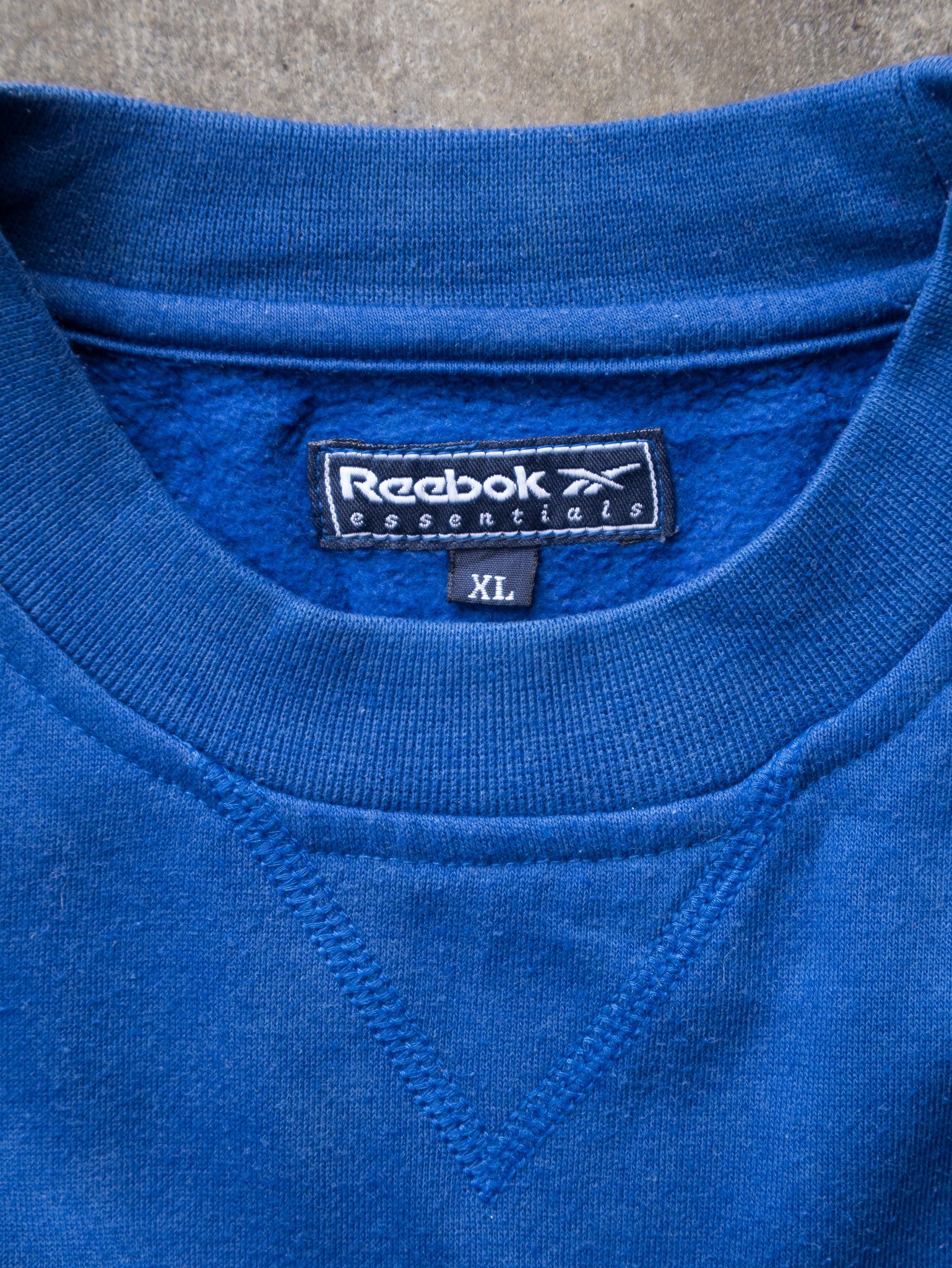 Vintage 90s Blue Reebok Sweatshirt (XL)