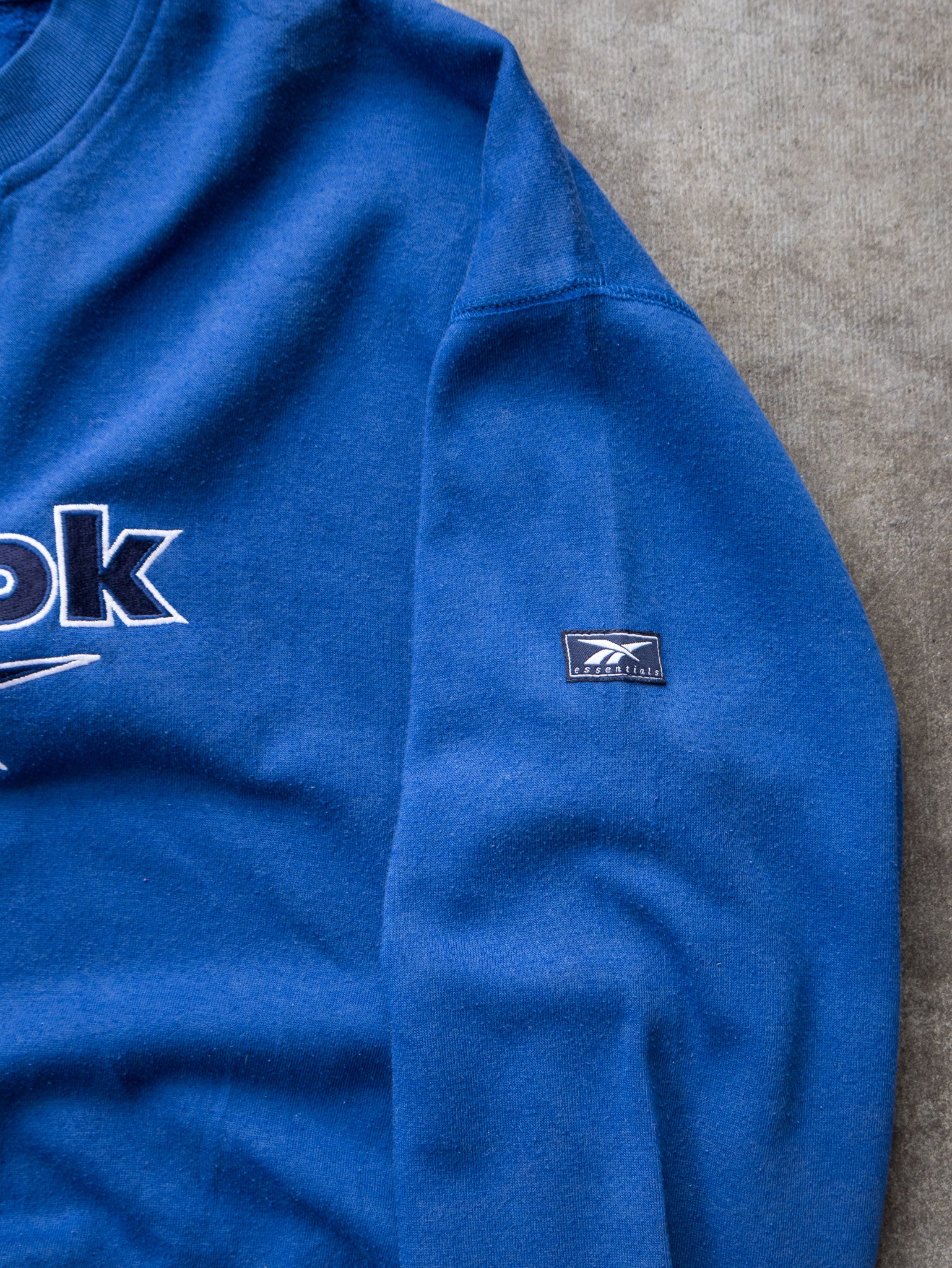 Vintage 90s Blue Reebok Sweatshirt (XL)
