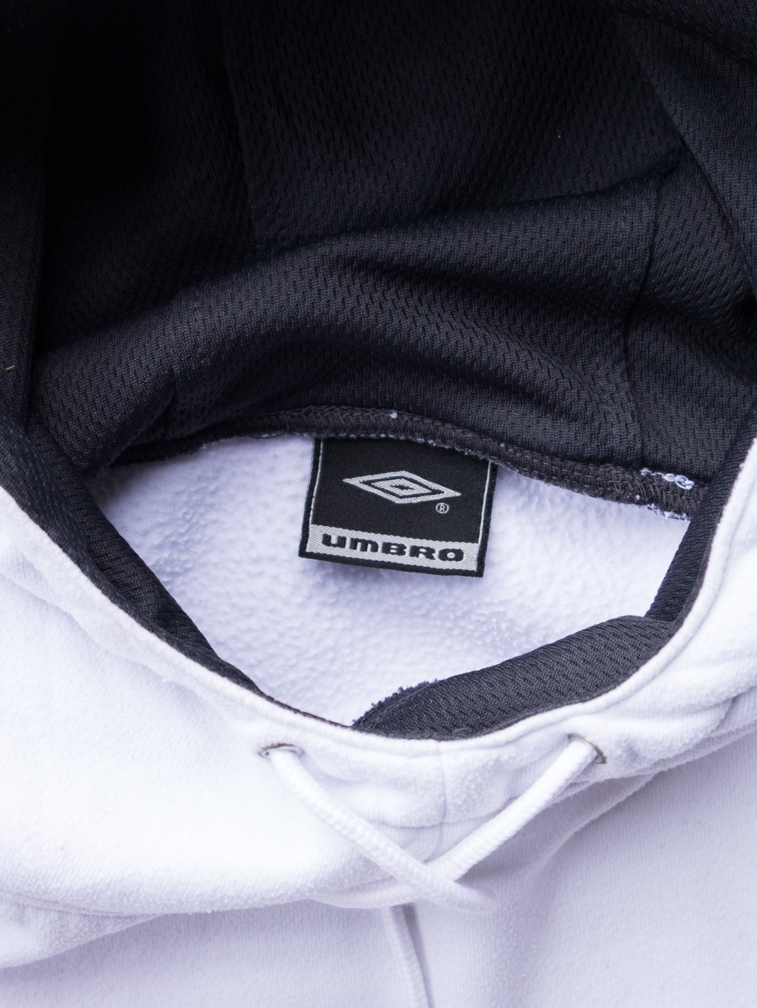 Vintage White Umbro Hoodie (XL)