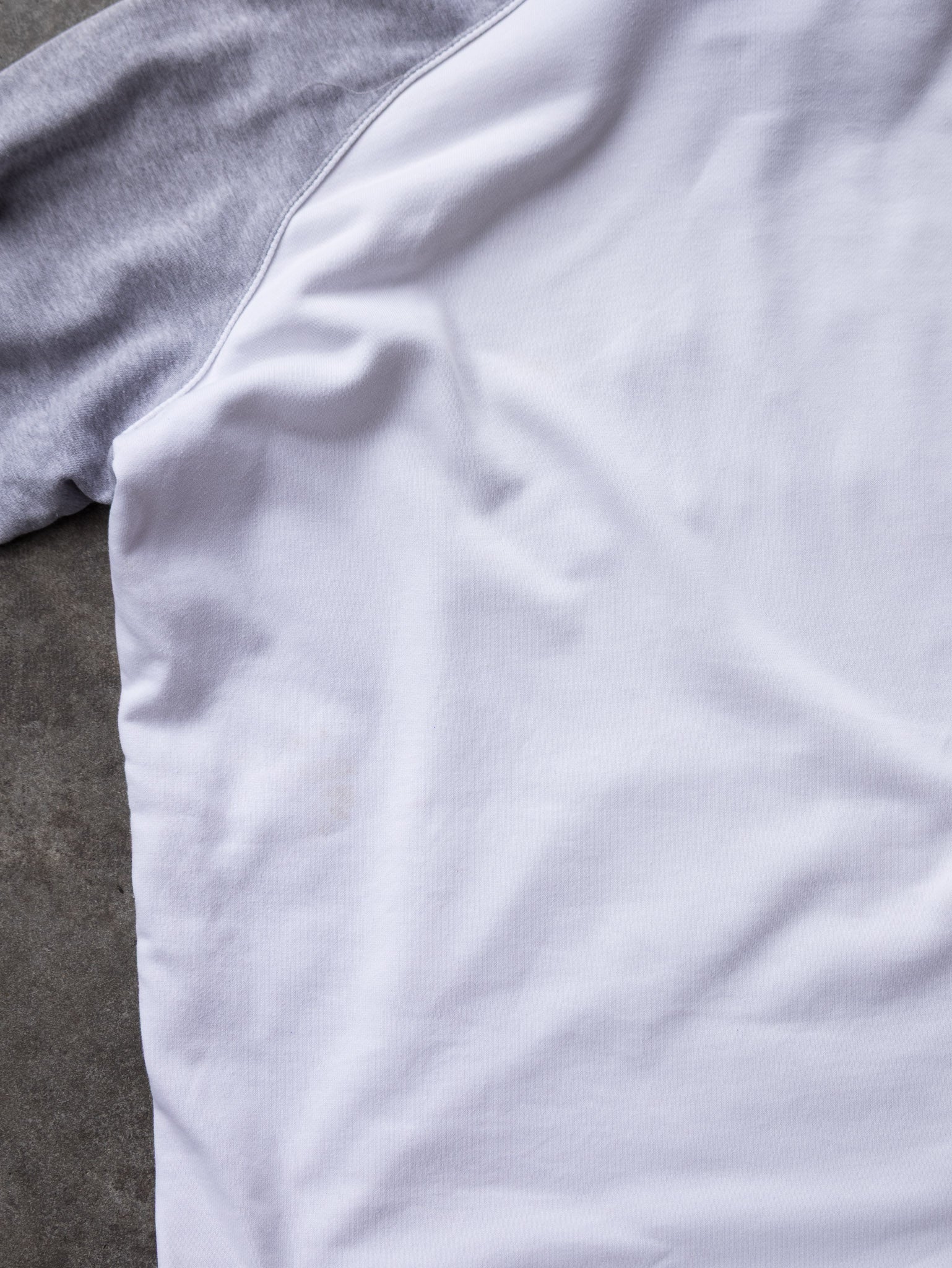 Vintage 00s White & Grey Nike Hoodie (XL)