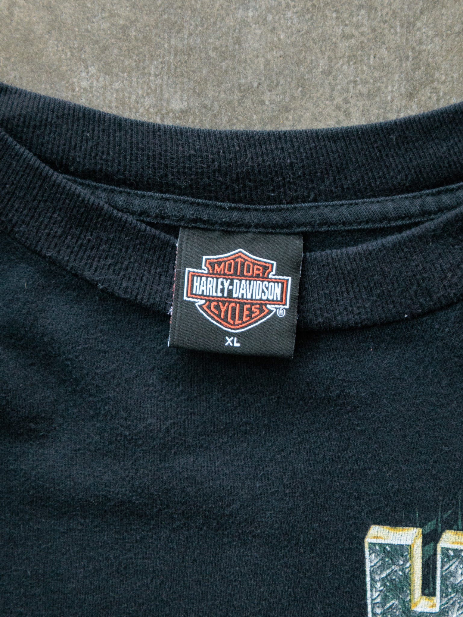 Vintage 2006 Black Harley-Davidson Tee (XL)