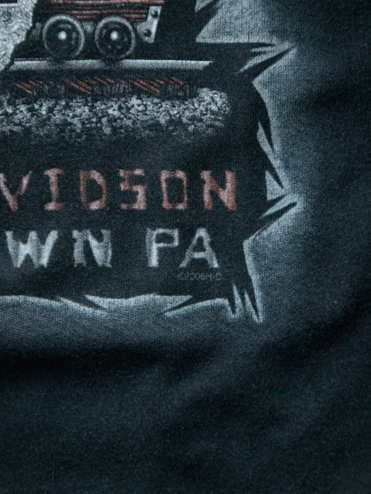 Vintage 2006 Black Harley-Davidson Tee (XL)