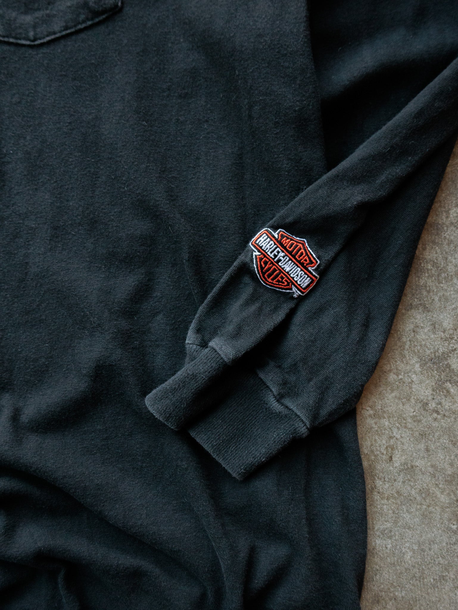 Vintage Black Harley-Davidson Reno Nevada Long Sleeve (XL)