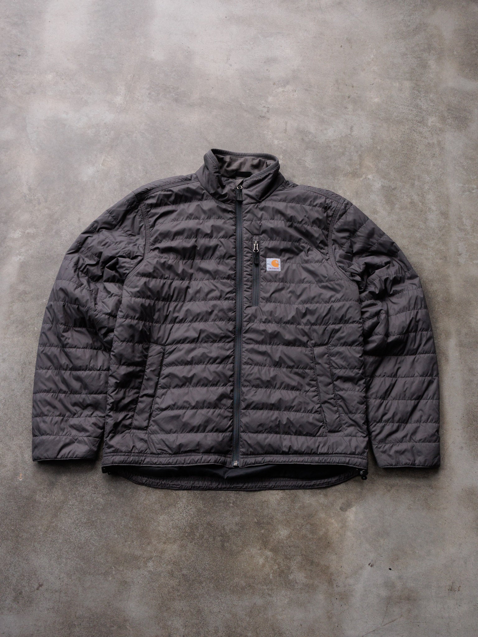 Vintage Grey Carhartt Puffer (M)
