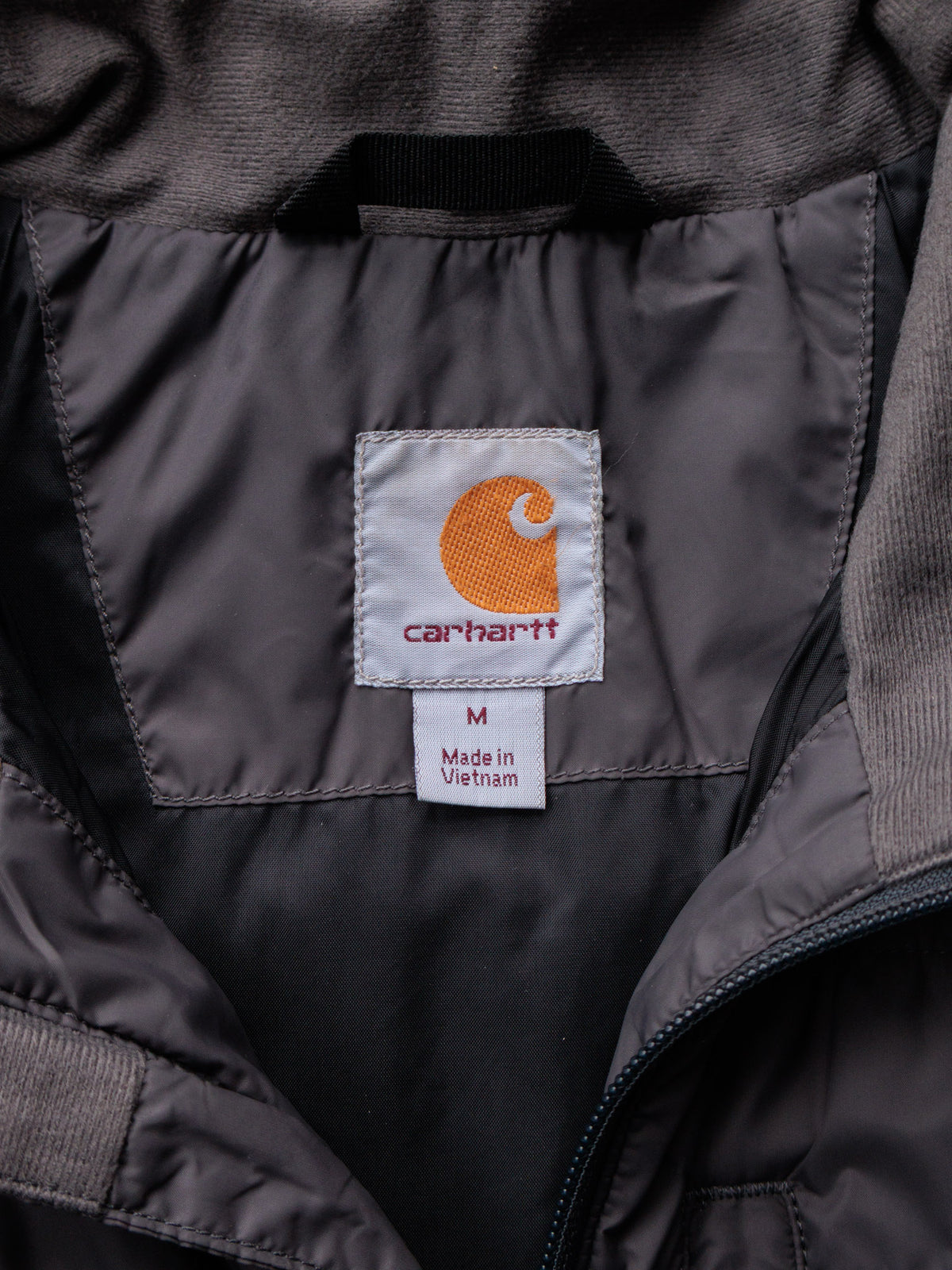 Vintage Grey Carhartt Puffer (M)