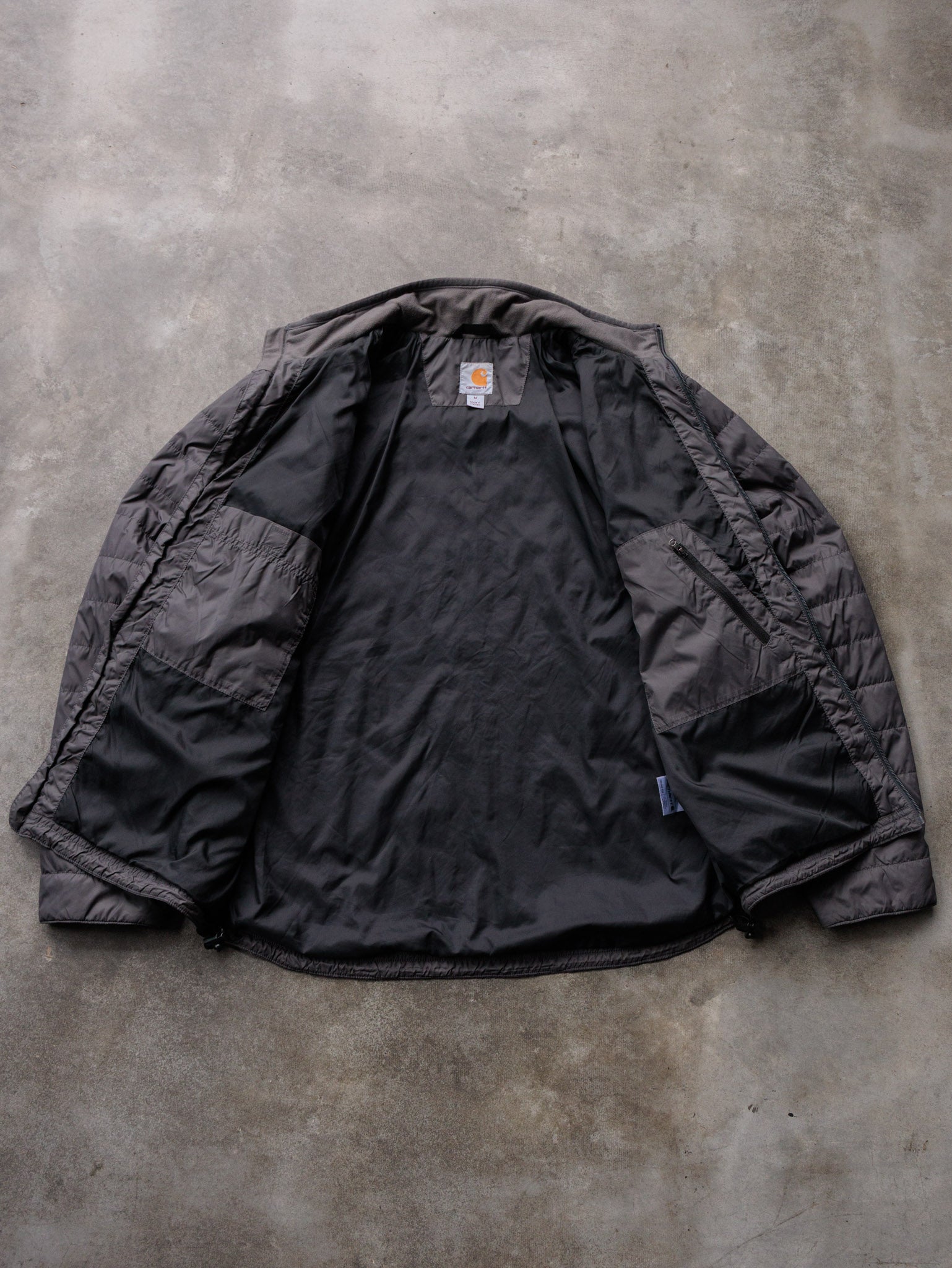 Vintage Grey Carhartt Puffer (M)