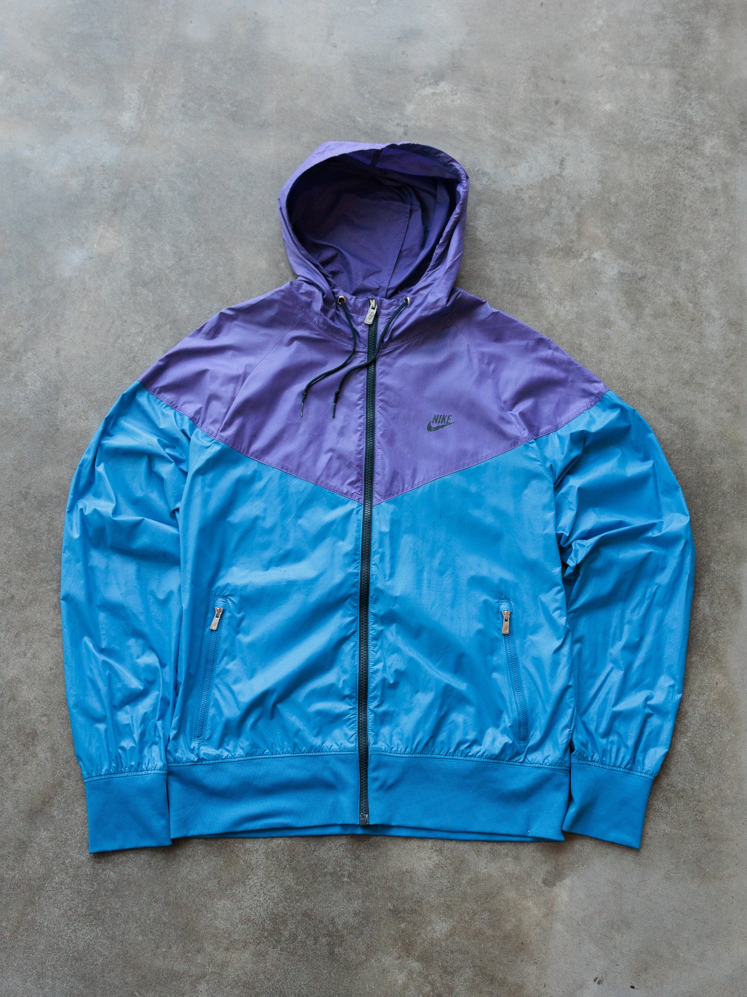 Vintage 00s Purple & Blue Nike Jacket (M)